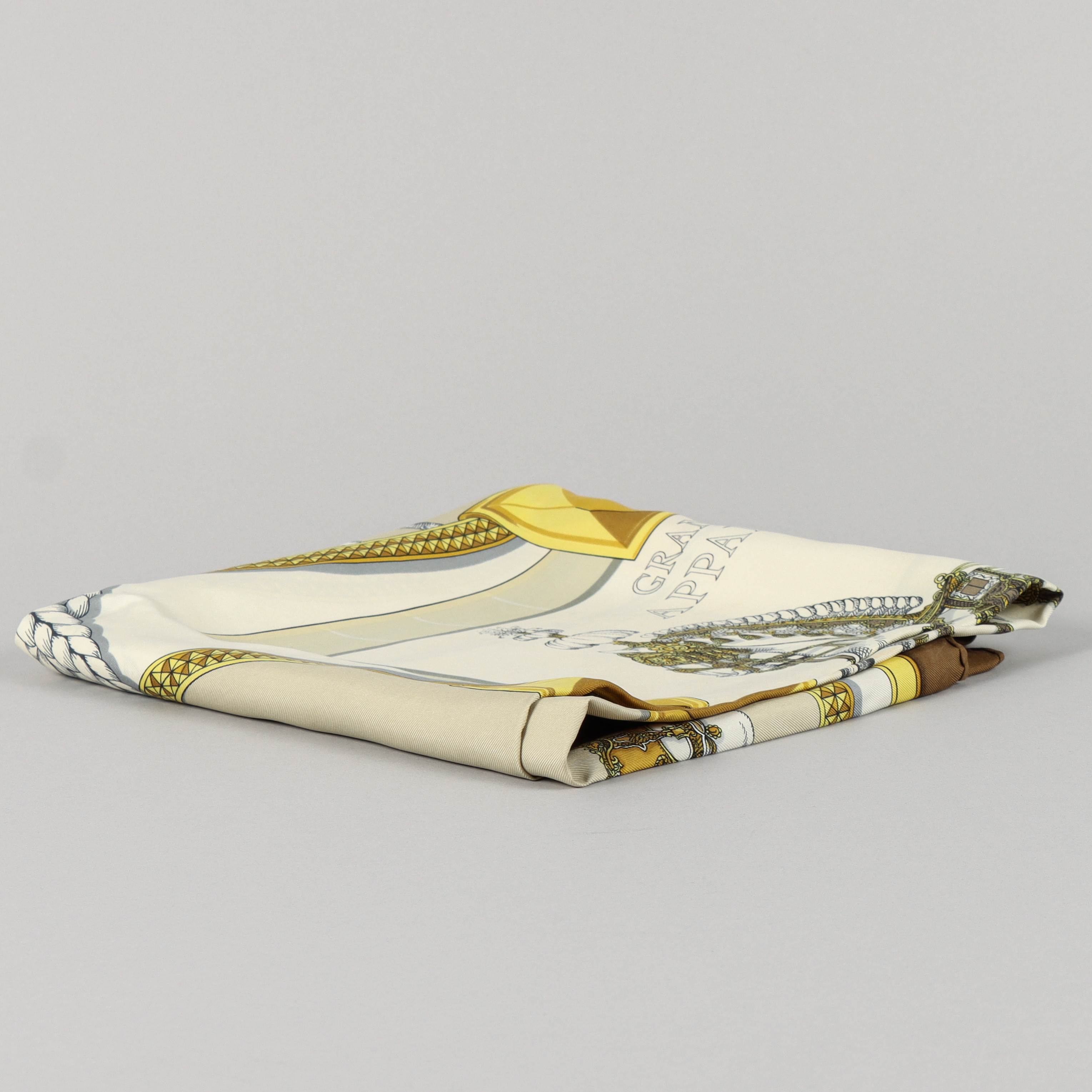 HERMÈS, "Grand Apparat", scarf.
