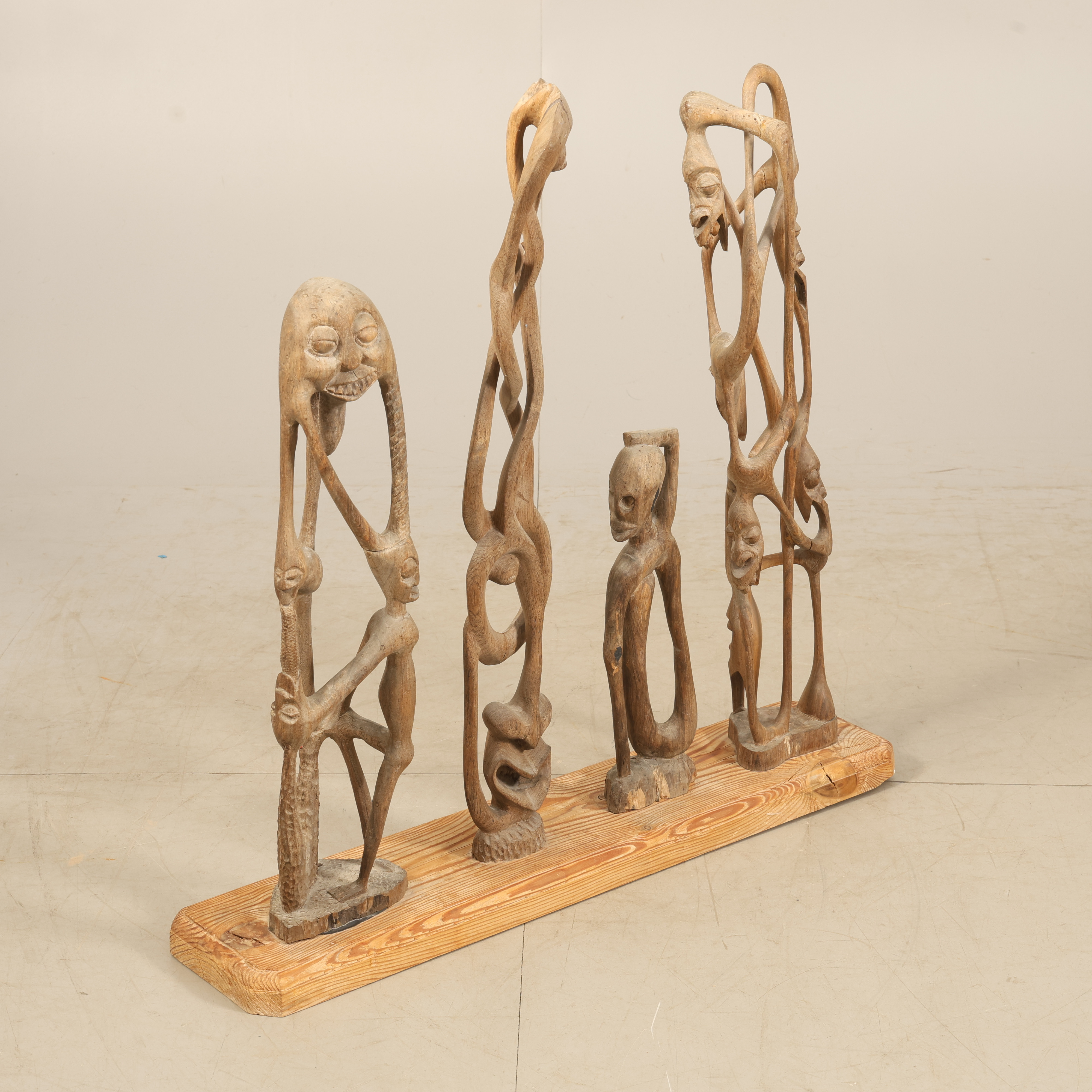 SKULPTUR, handsnidad, Makonde, Tanzania.