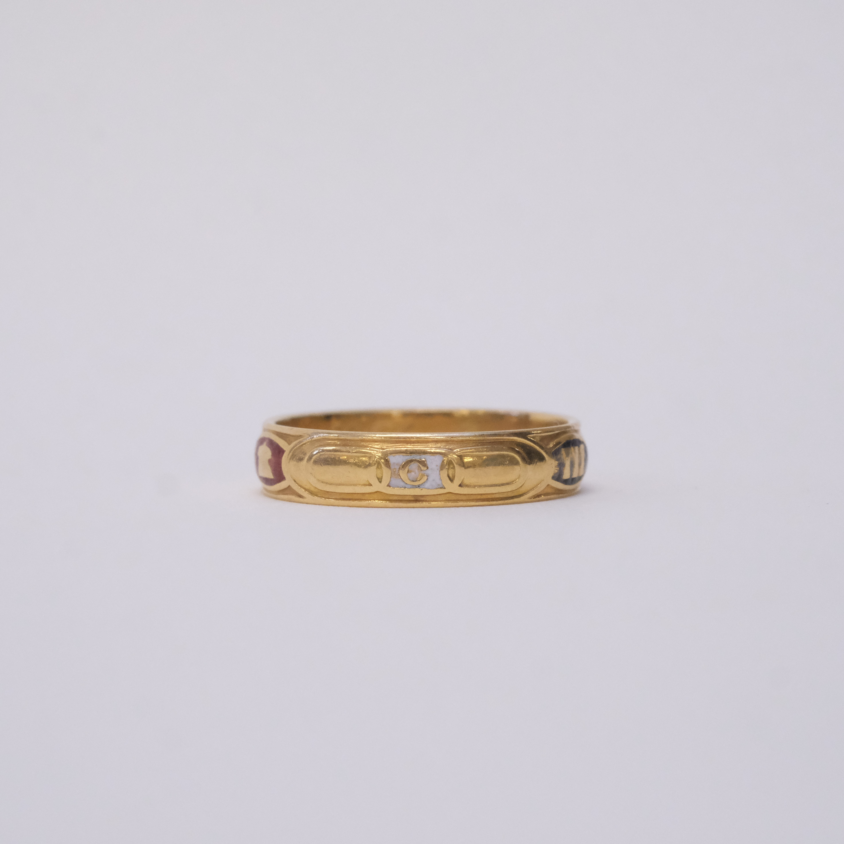 ORDENSRING, 18K GULD.
