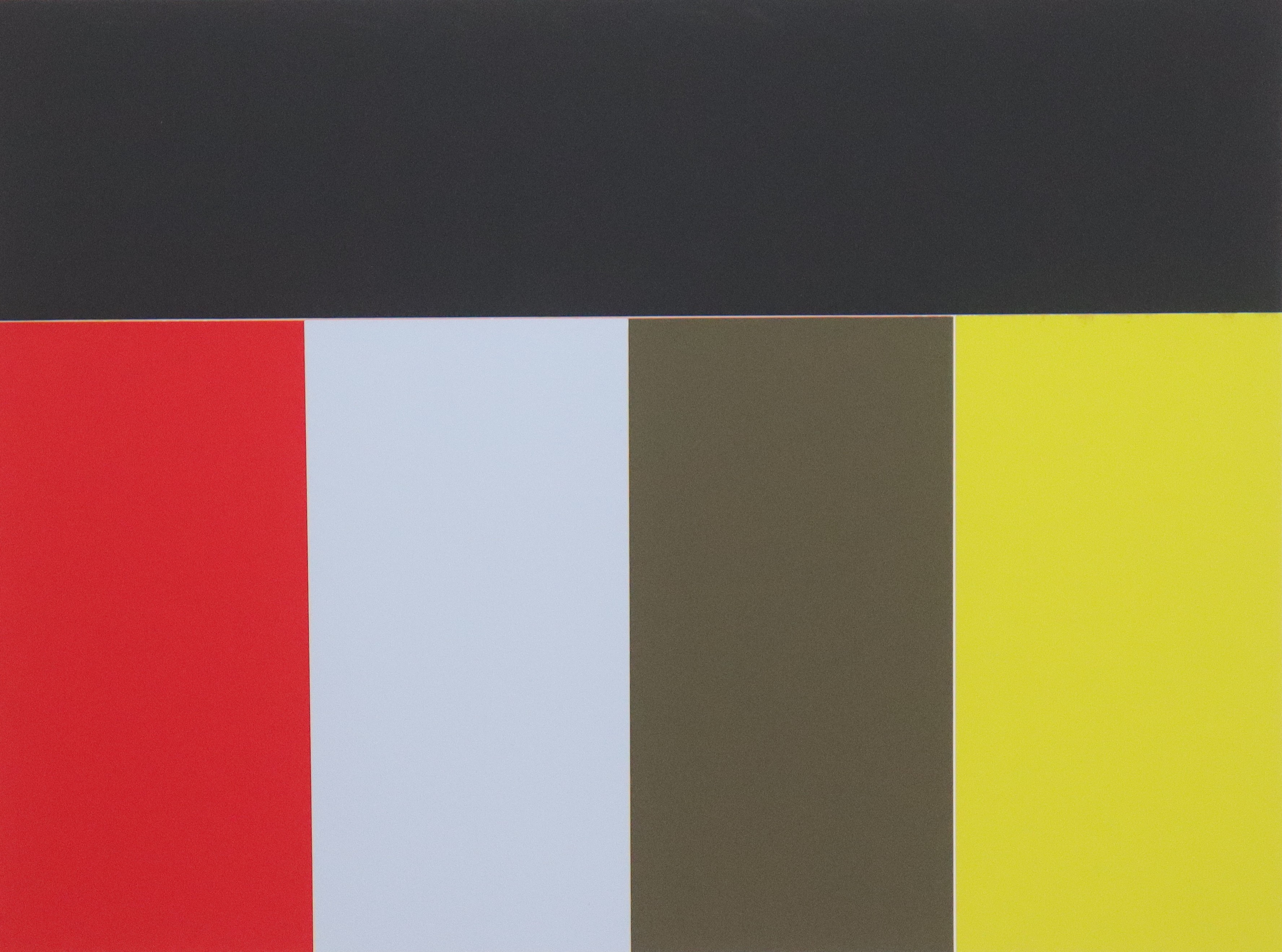PETER HAHNE. litografi, komposition.