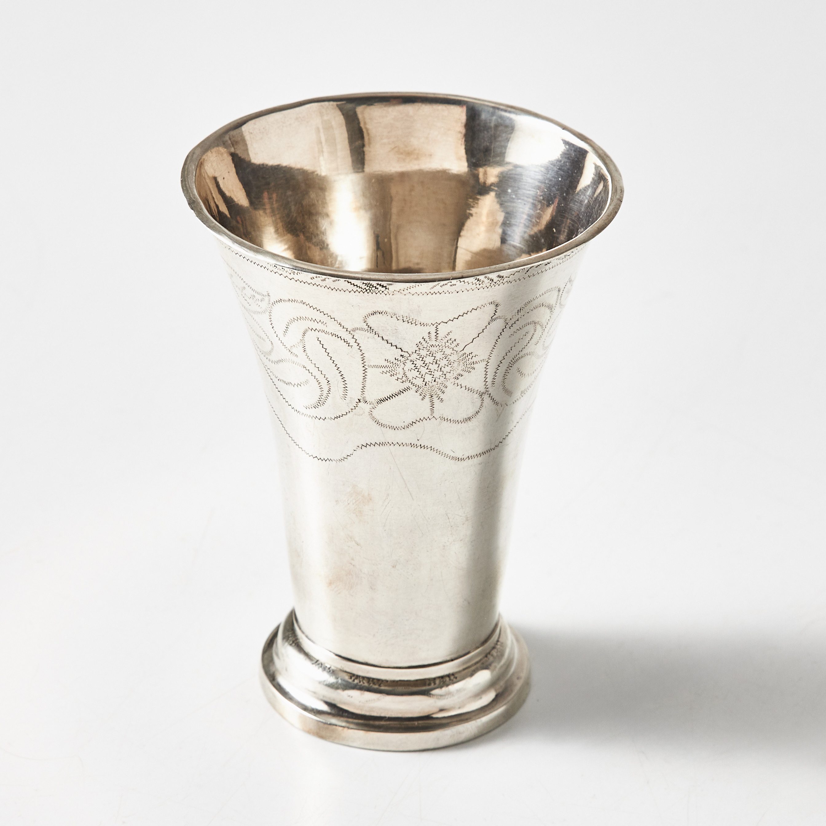 BÄGARE, silver, Peter Holmberg (verksam 1842-1874), Örebro 1861.