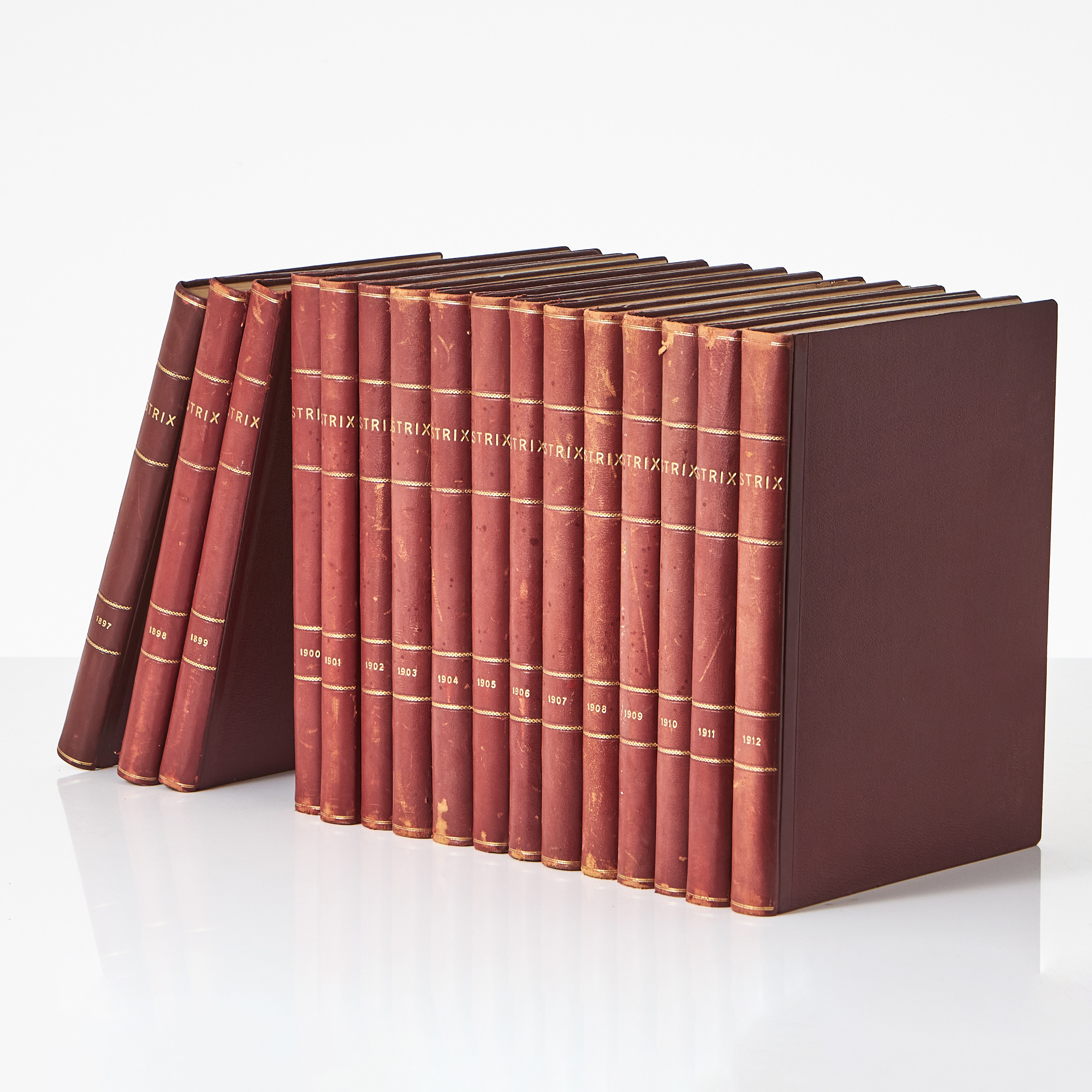 ALBERT ENGSTRÖM. Strix, årgång 1897-1924, 27 vol.