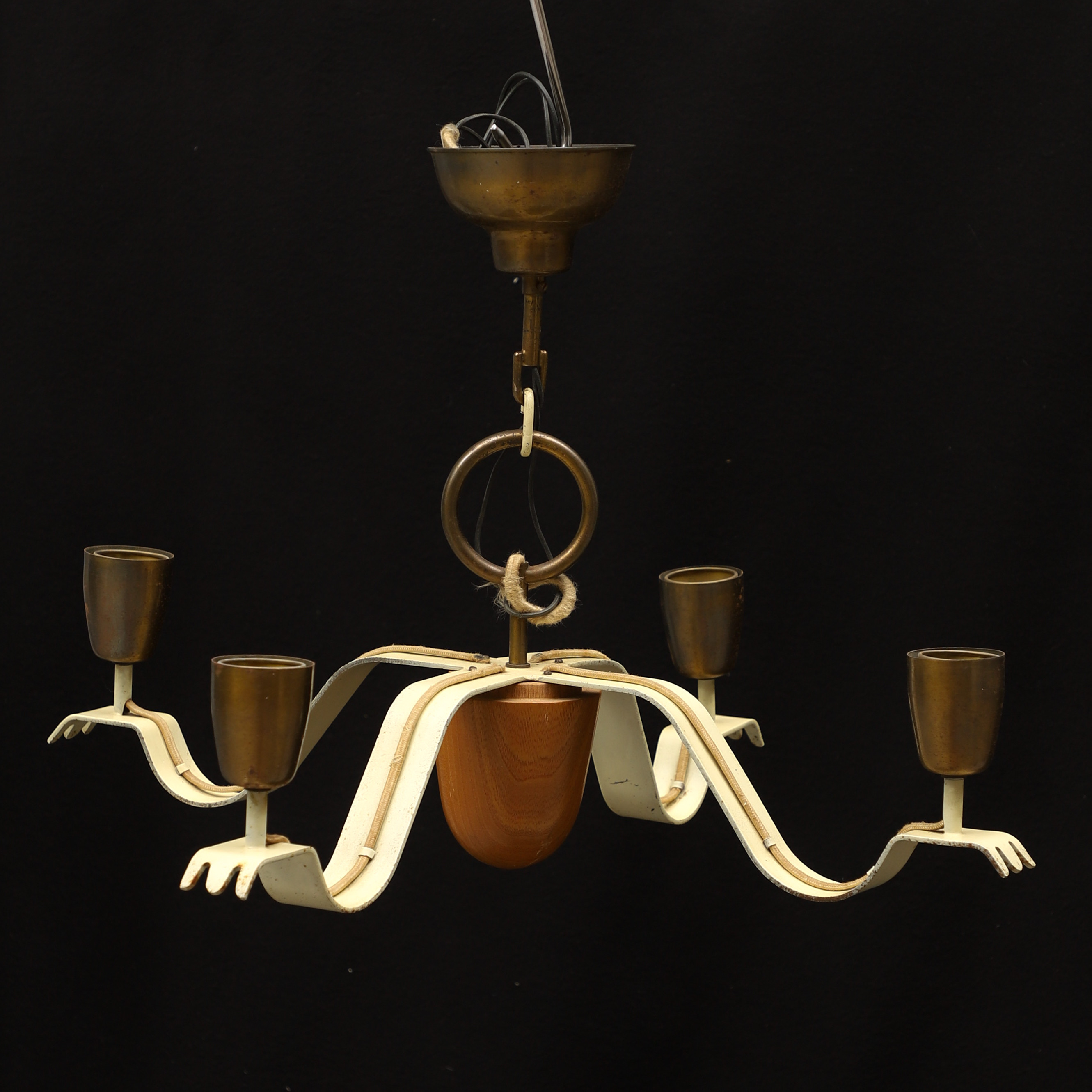 HANS BERGSTRÖM. Taklampa, Swedish Modern, 1930-tal.