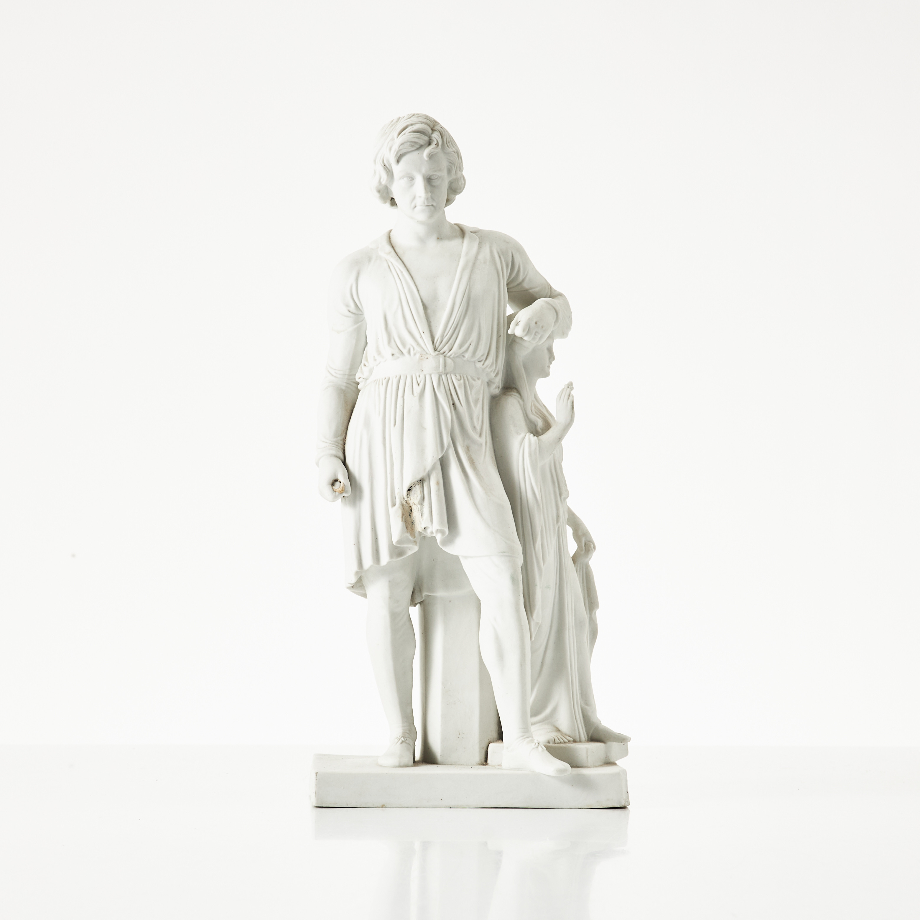 BERTEL THORVALDSEN (1770-1844). EFTER. "Hoppets gudinna", Eneret, Danmark, parian.