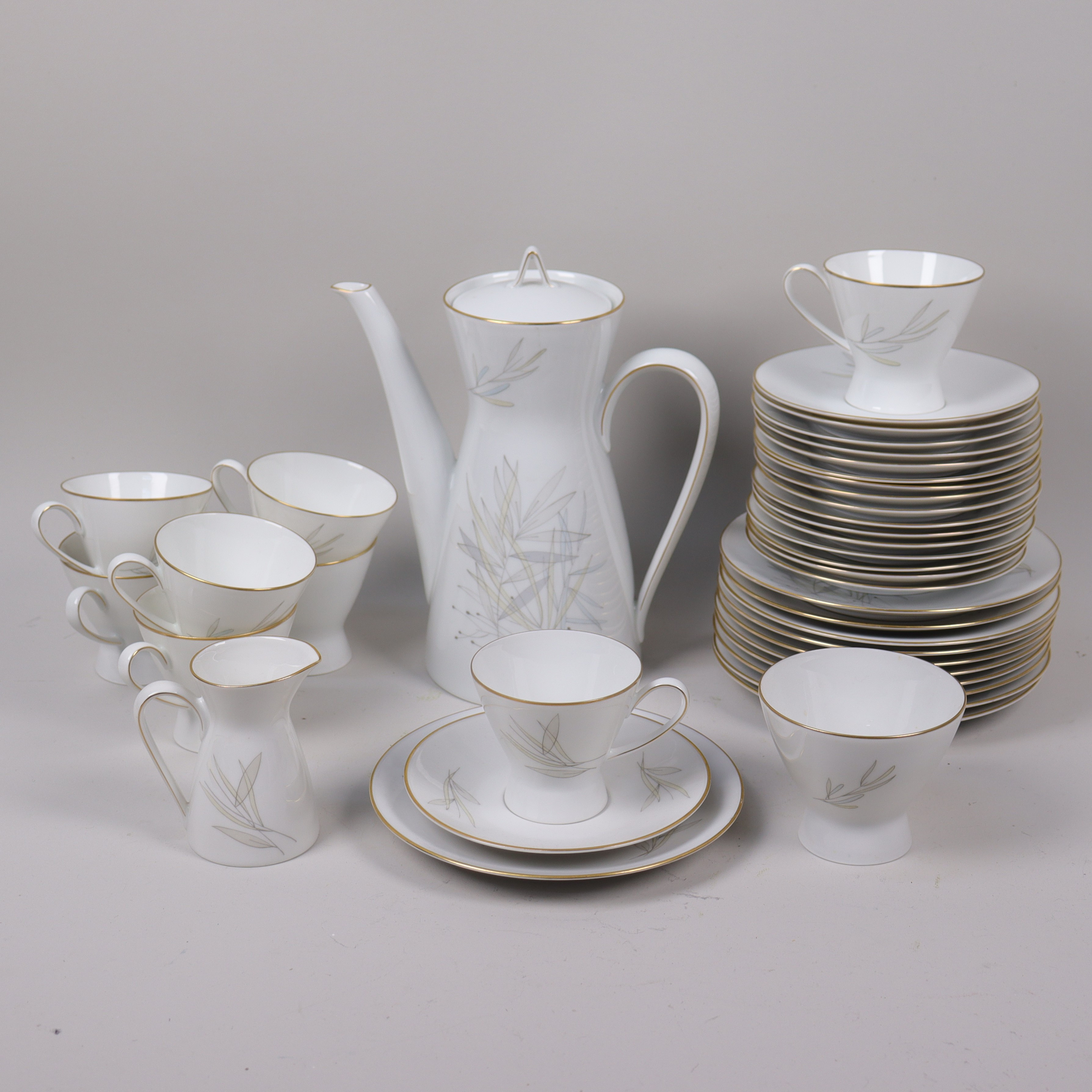 KAFFESERVIS, Rosenthal, 40 delar.