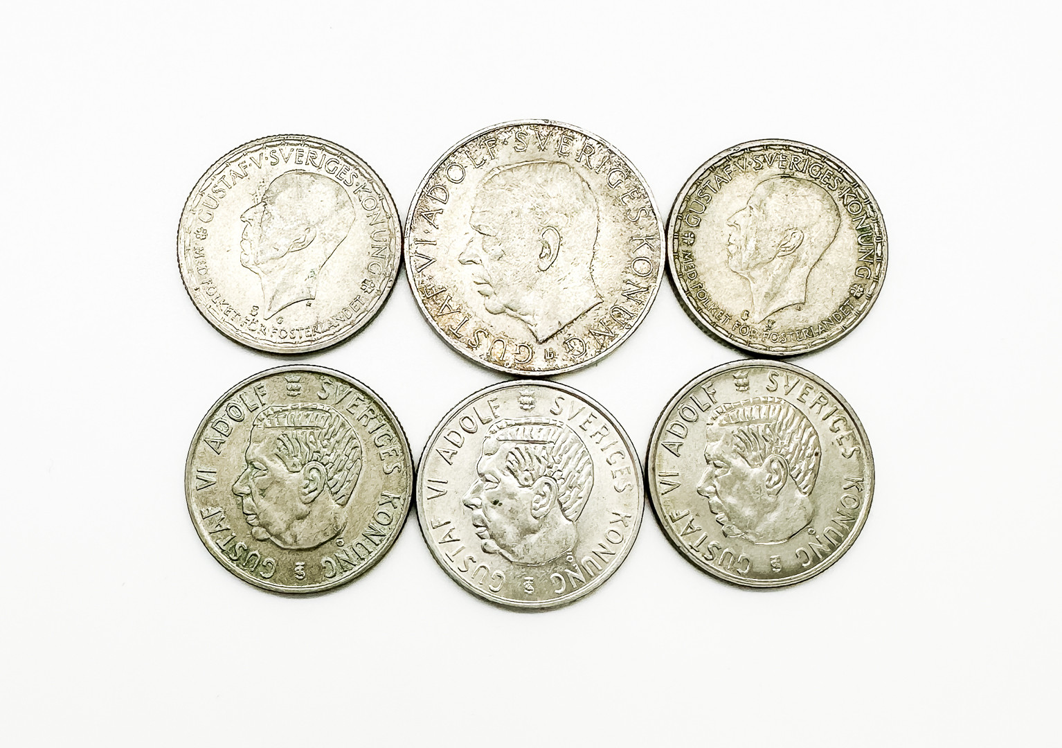 MYNT, 6 st, Silver 40%.