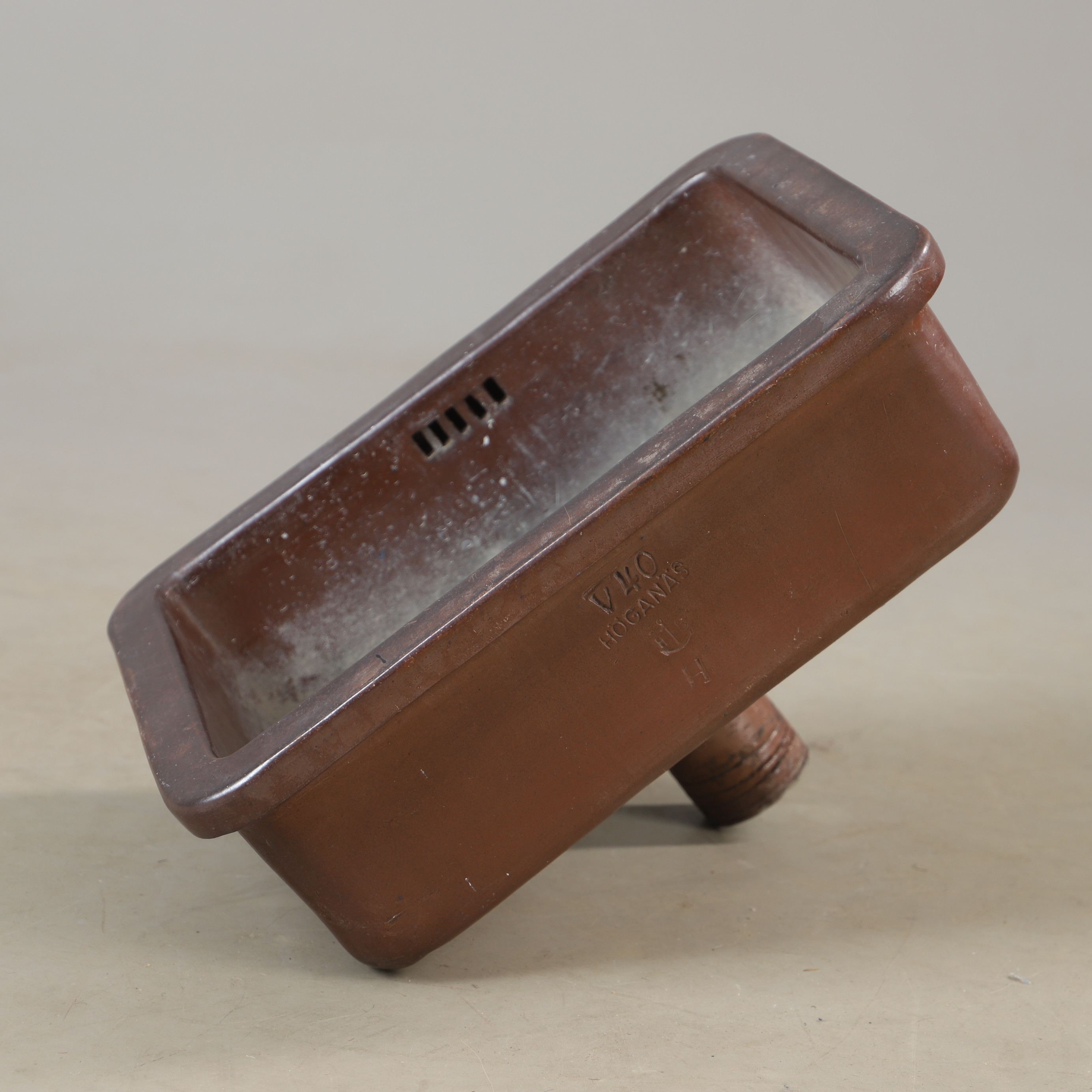VASK, ”V40”, saltglaserat stengods, Höganäs, 1900-tal.