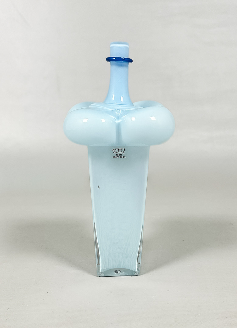 BERTIL VALLIEN. VAS, glas, Artist´s Choice, signerad, Kosta Boda.
