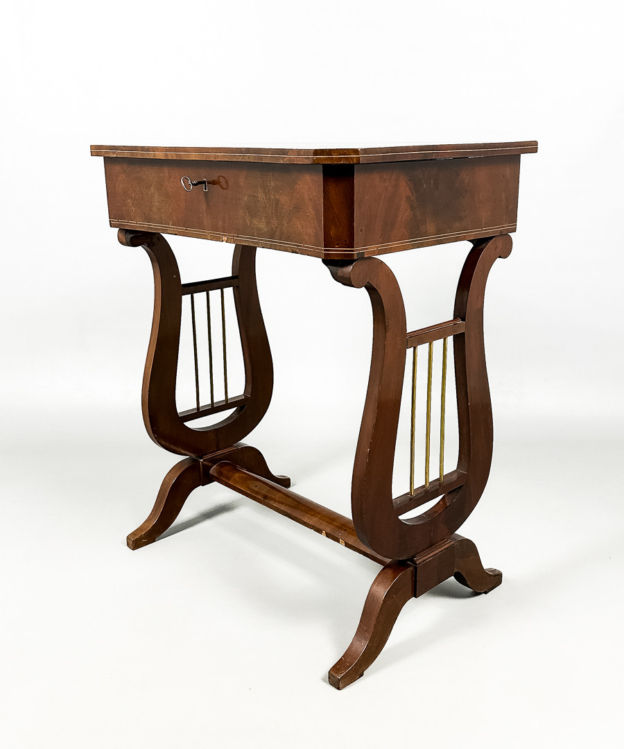 Sybord med inredning. Tidigt 1900-tal.