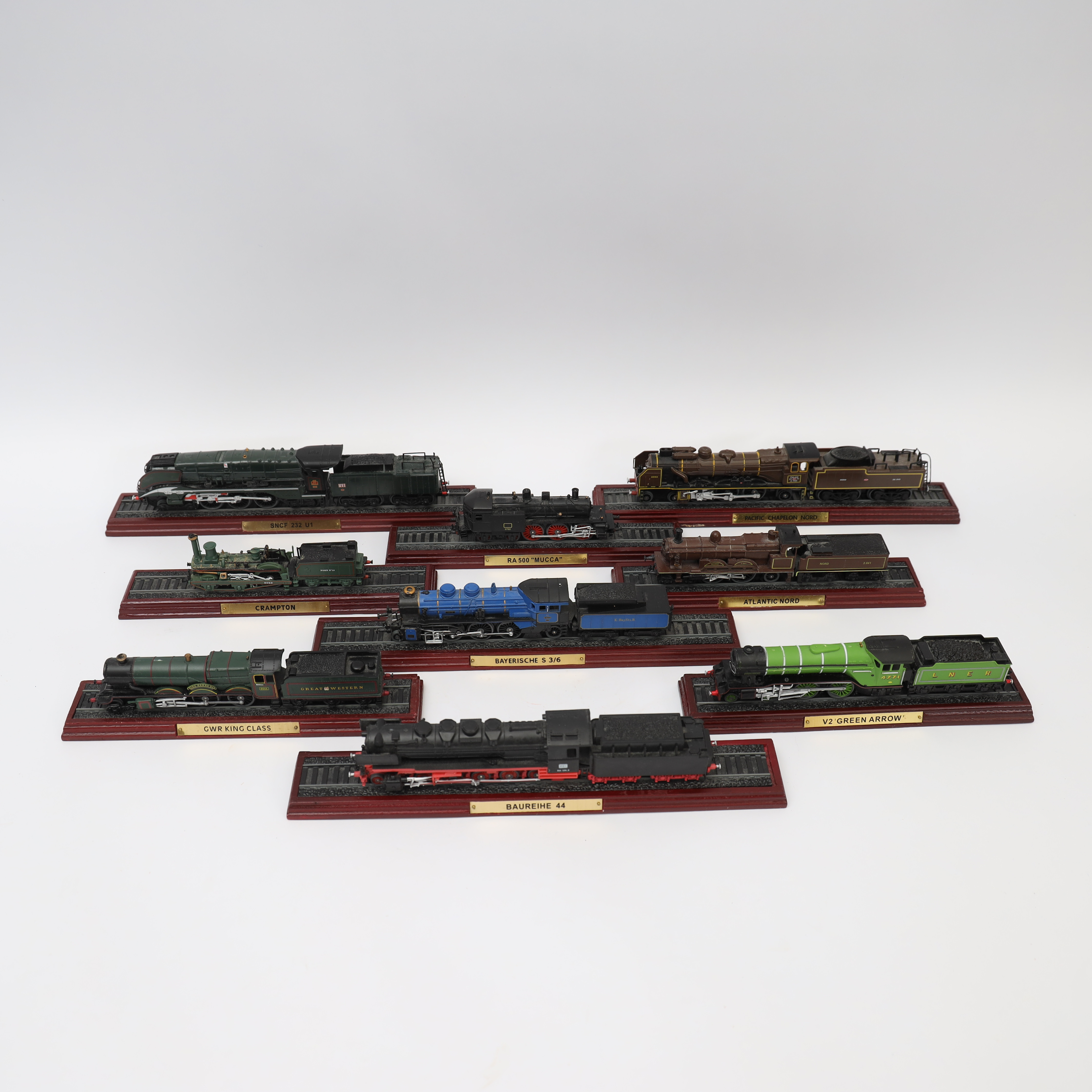 MODELLOK, 9st, Franklin mint.