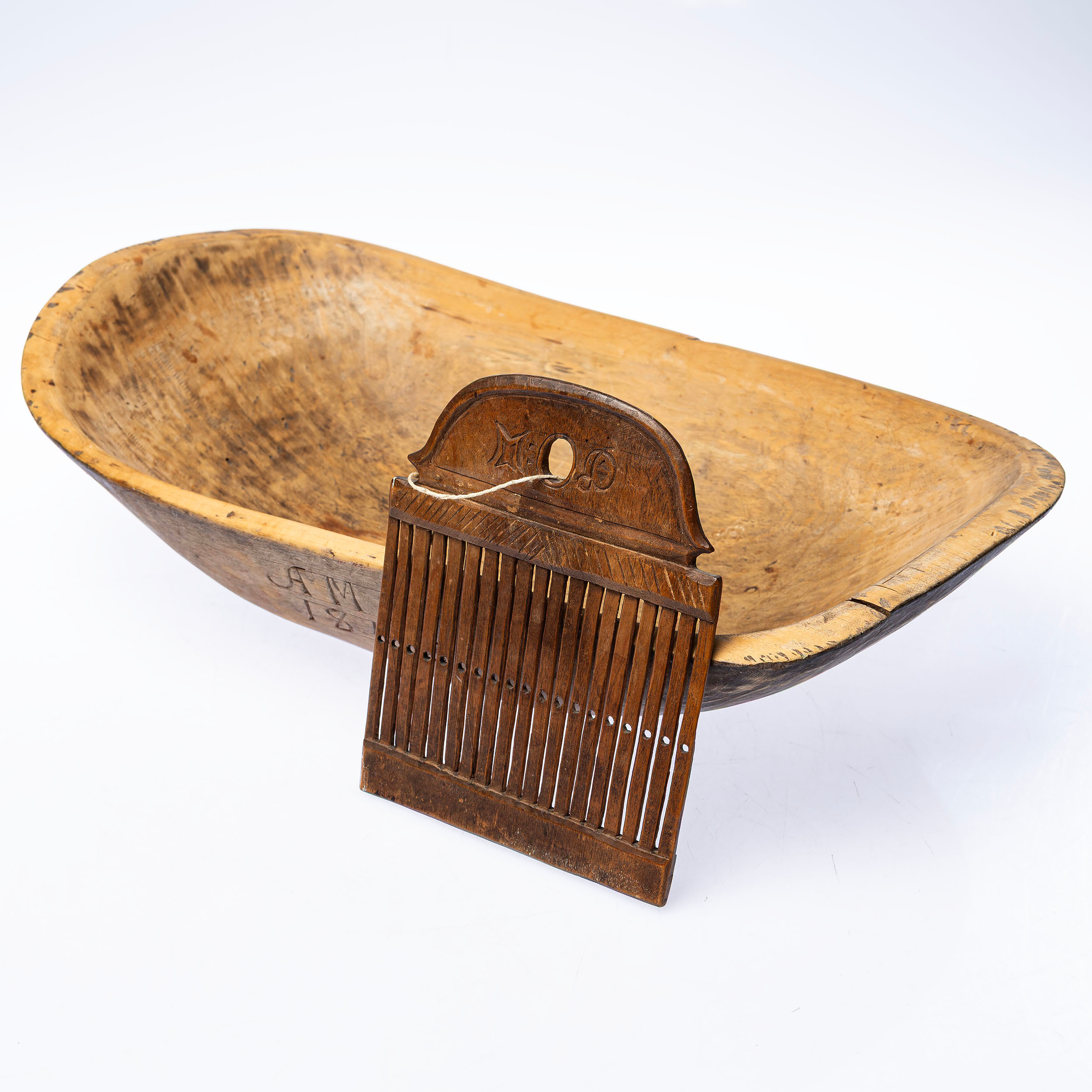 BANDSKED & TRÅG, allmoge, 1800-tal.