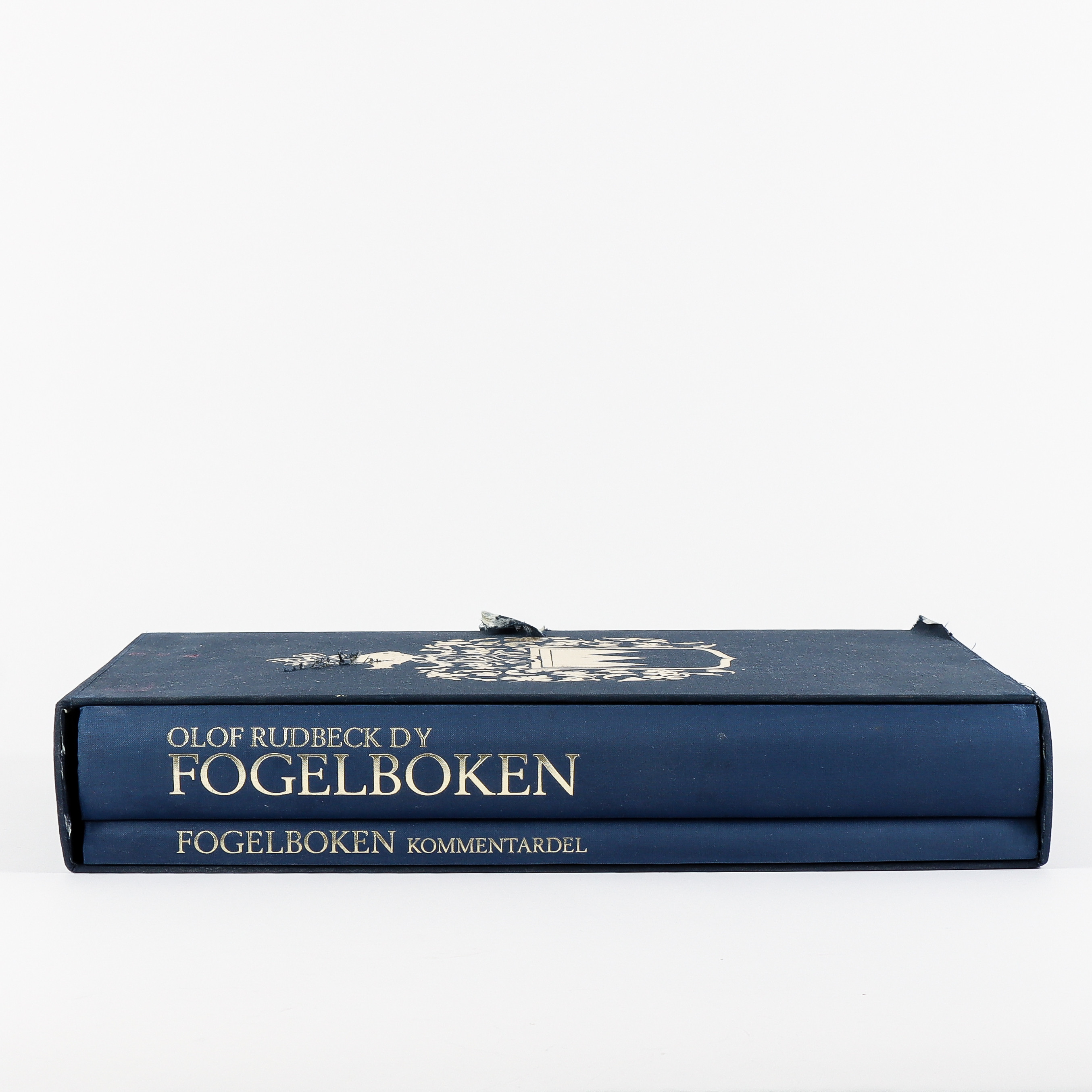 OLOF RUDBECK  DY. Fogelboken samt kommentardel.