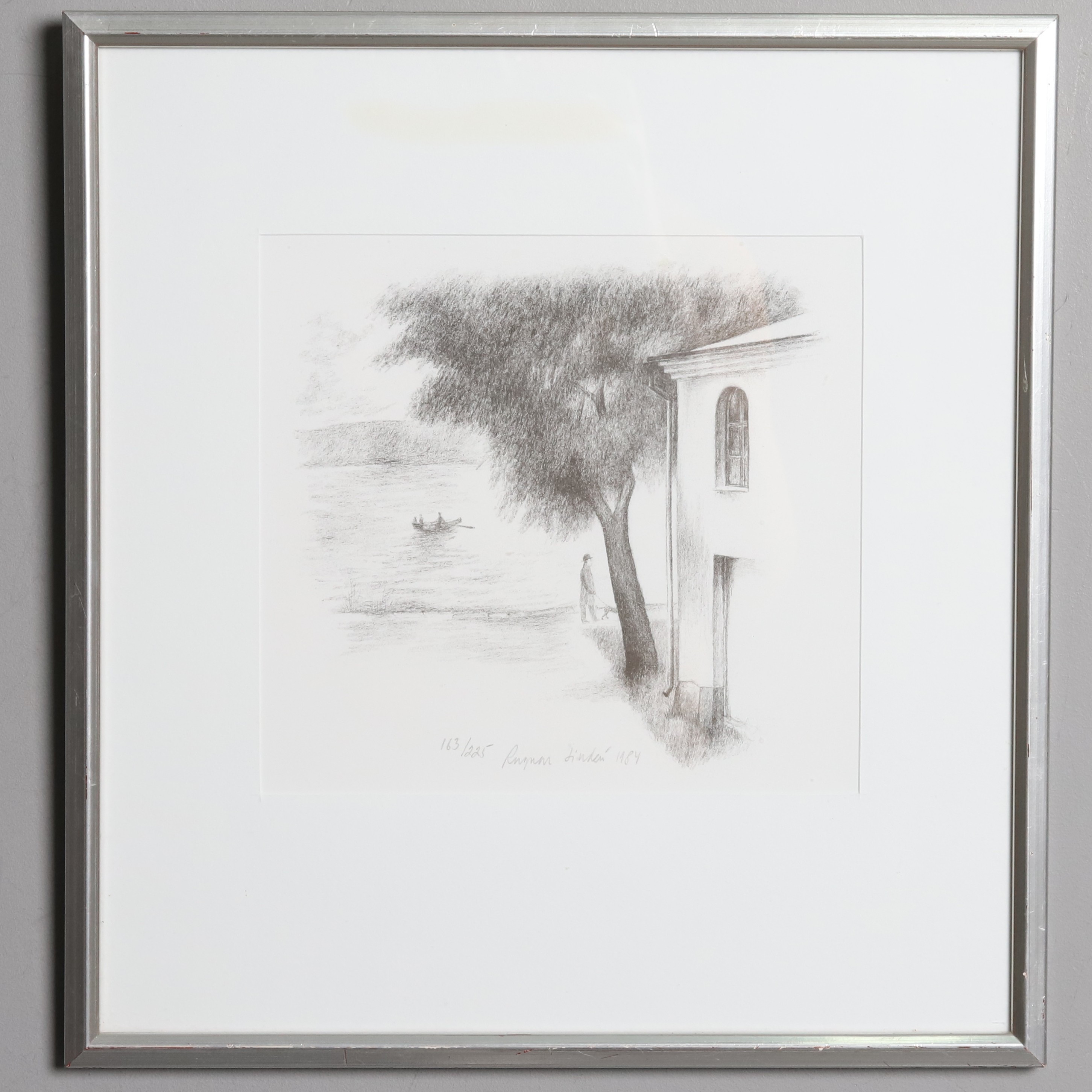 RAGNAR LINDÈN, LITOGRAFI, 163/225, 1984.