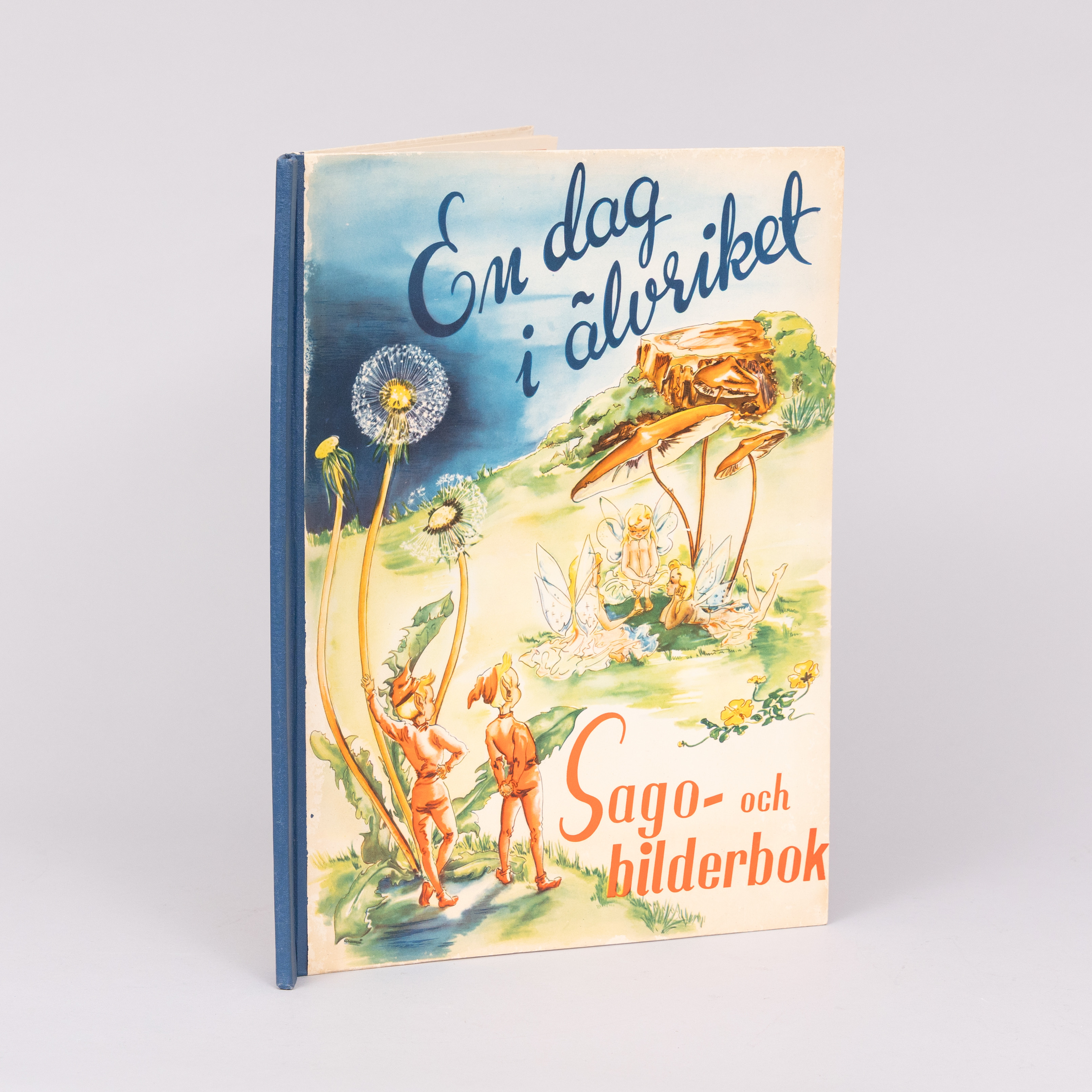 SAGO- OCH BILDERBOK. En dag i älvriket, 1948.