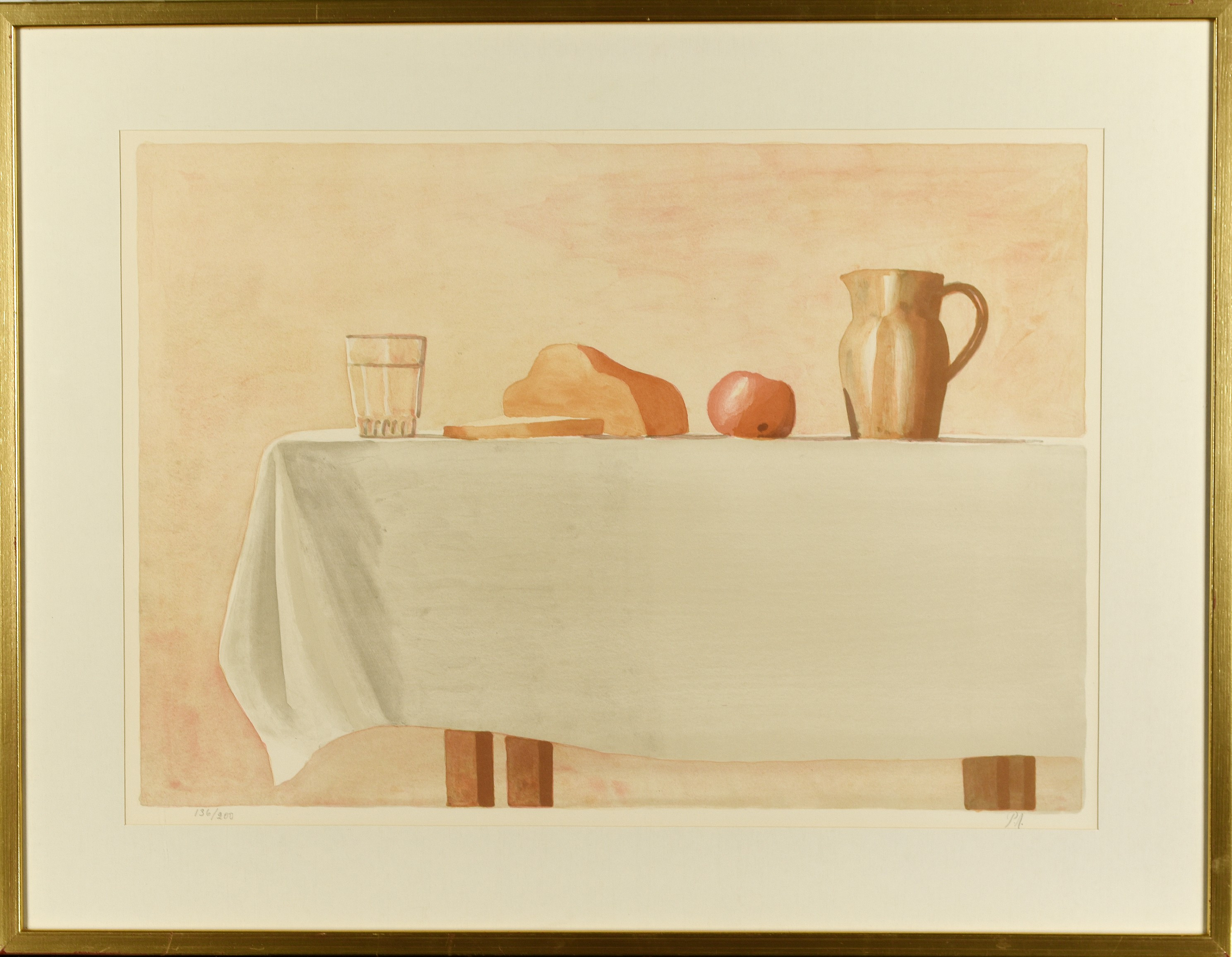 PÄR ANDERSSON. Färglitografi, Stilleben, Signerad & numrerad: 136/200.