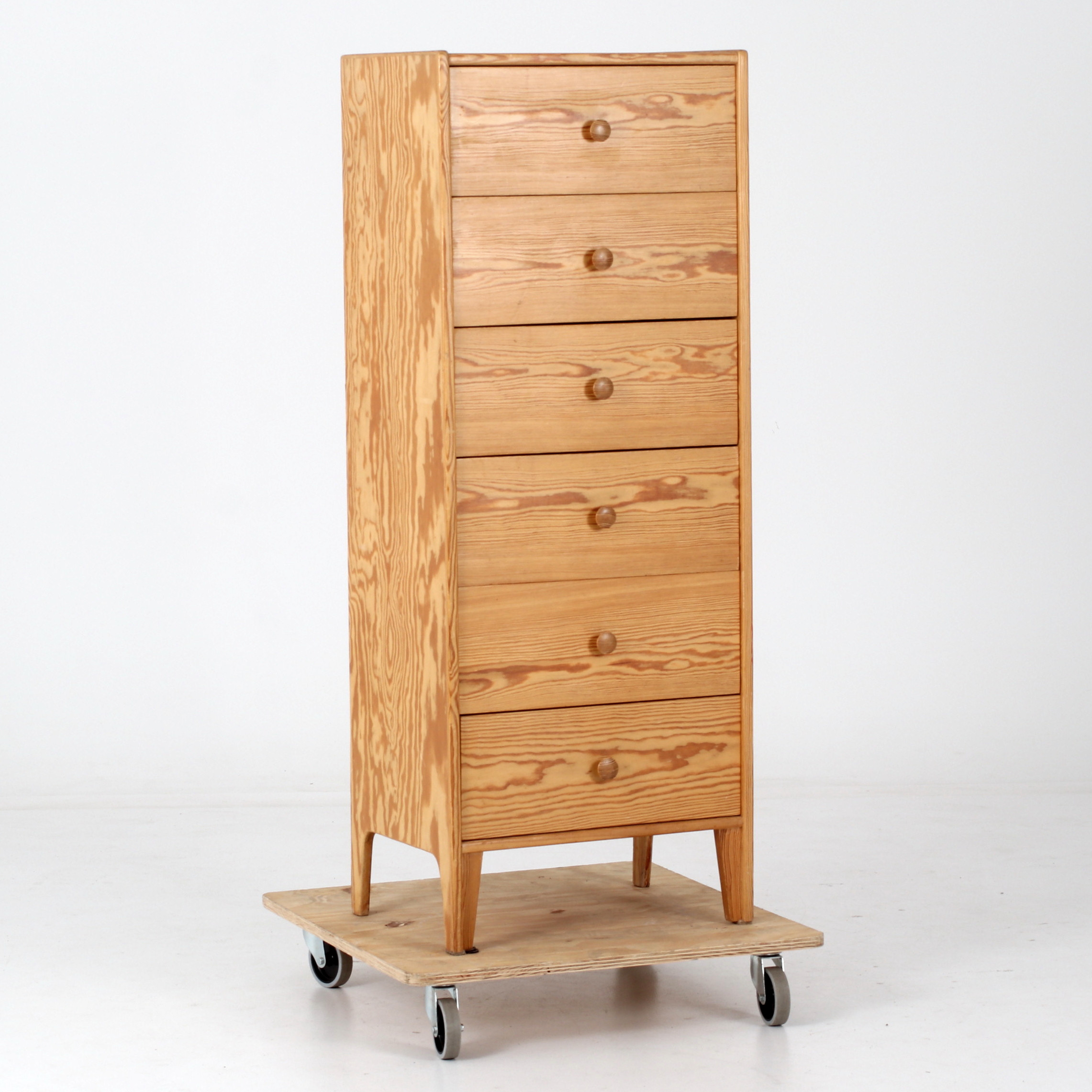 BENGT  RUDA. Byrå, "Lange", furu, IKEA, 1960/70-tal.