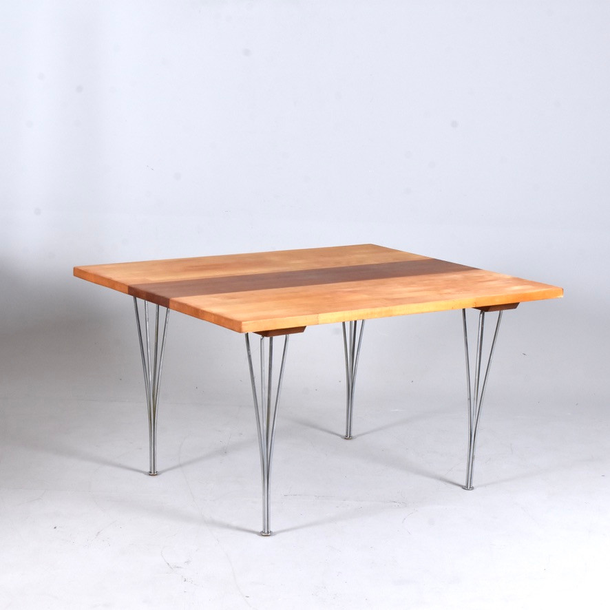 MATBORD, massiv, teak/ek, 1900-tal.