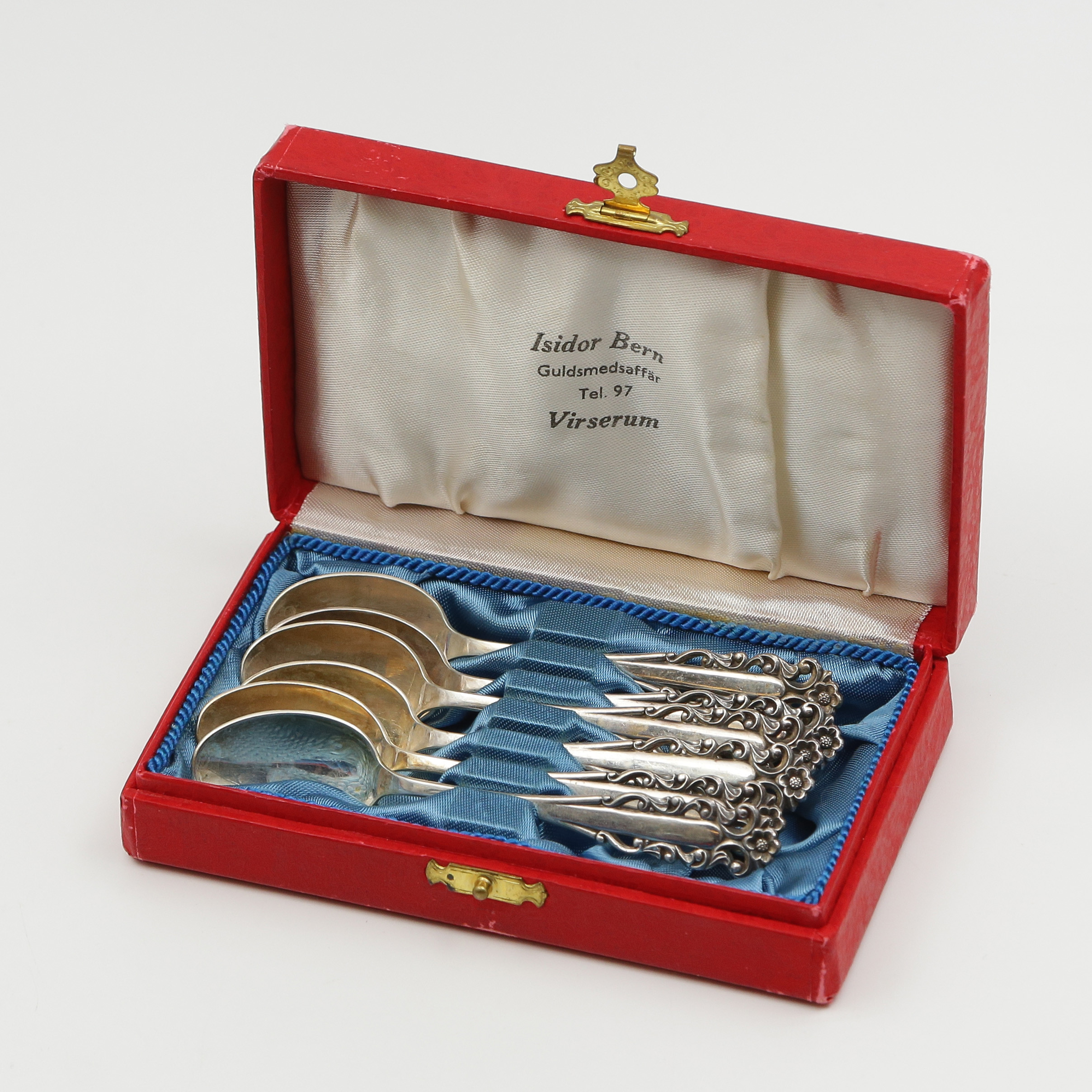 6 KAFFESKEDAR, SILVER, SVEDBOM, VETLANDA.