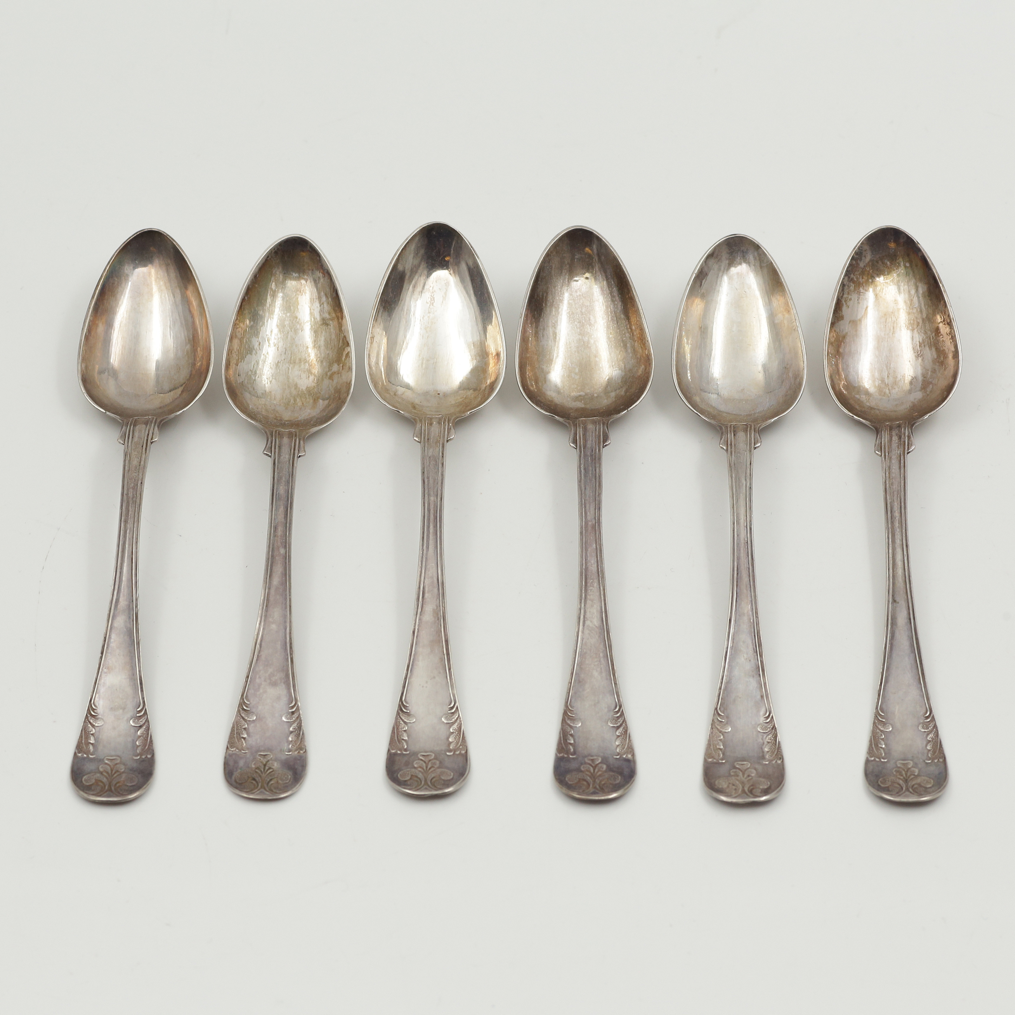 6 TESKEDAR, SILVER.