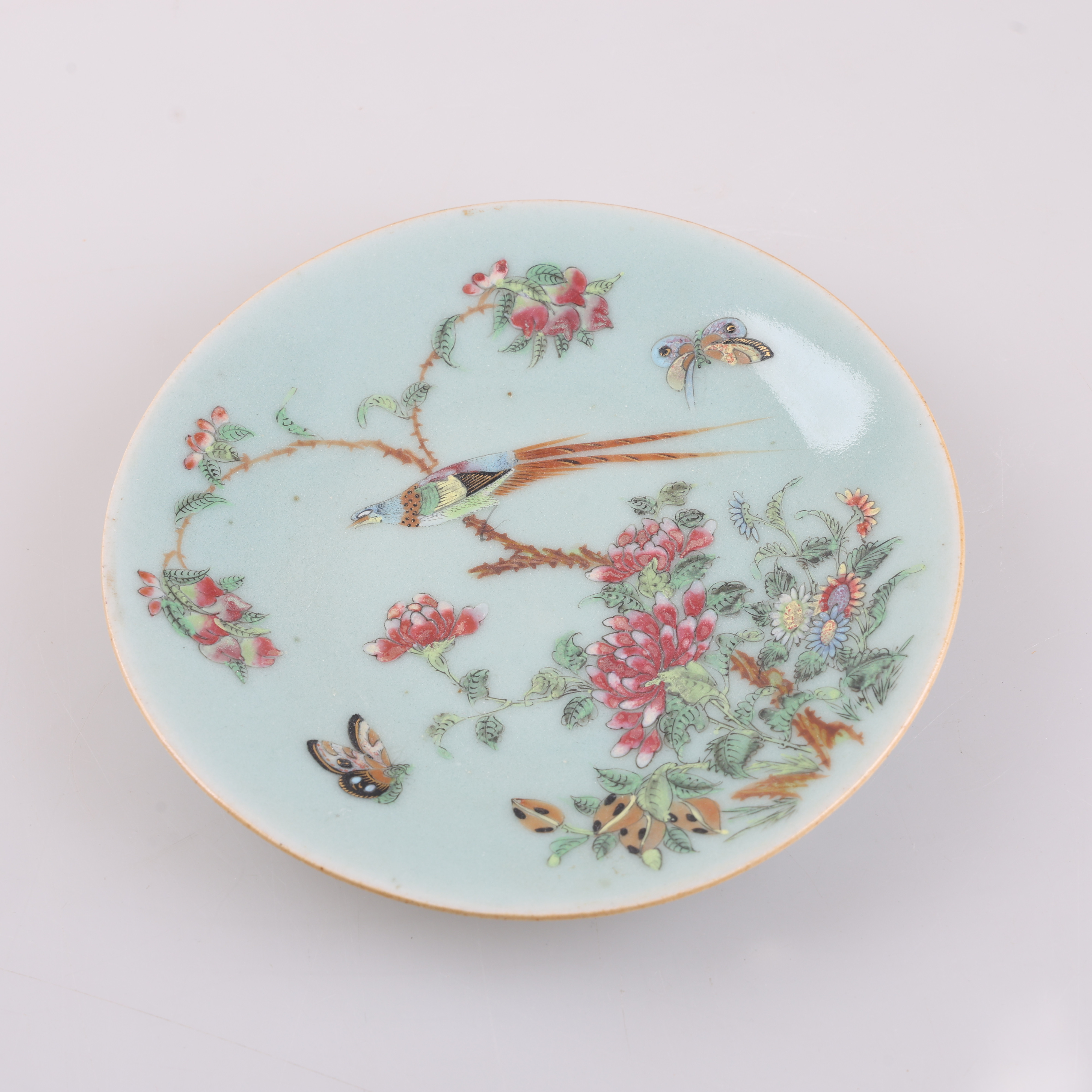 FAT, orientalisk, porslin, Qing-dynastin.