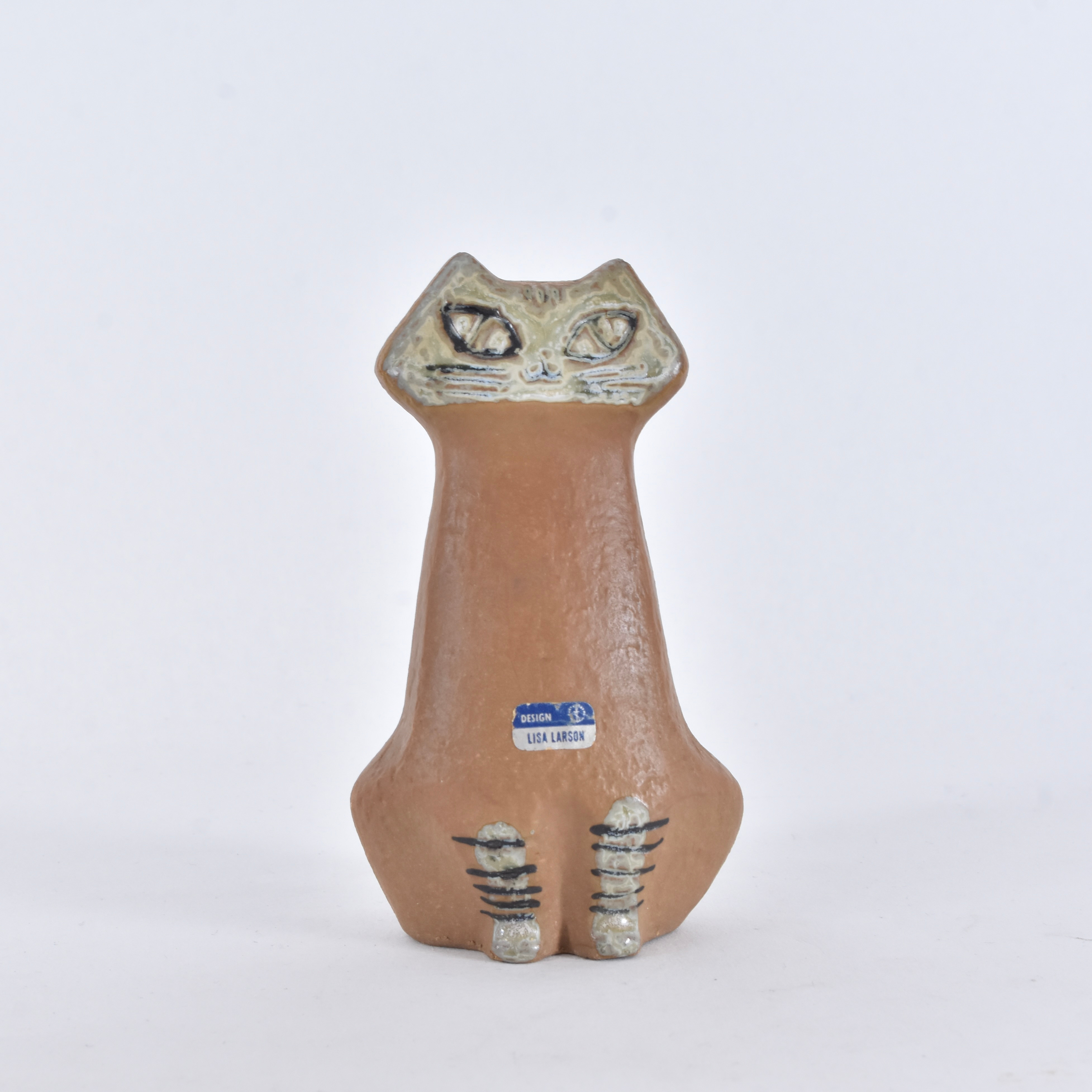LISA LARSON. FIGURIN, stengods, "Katt" ur serien Lilla Zoo, Lisa Larson, Gustavsberg.