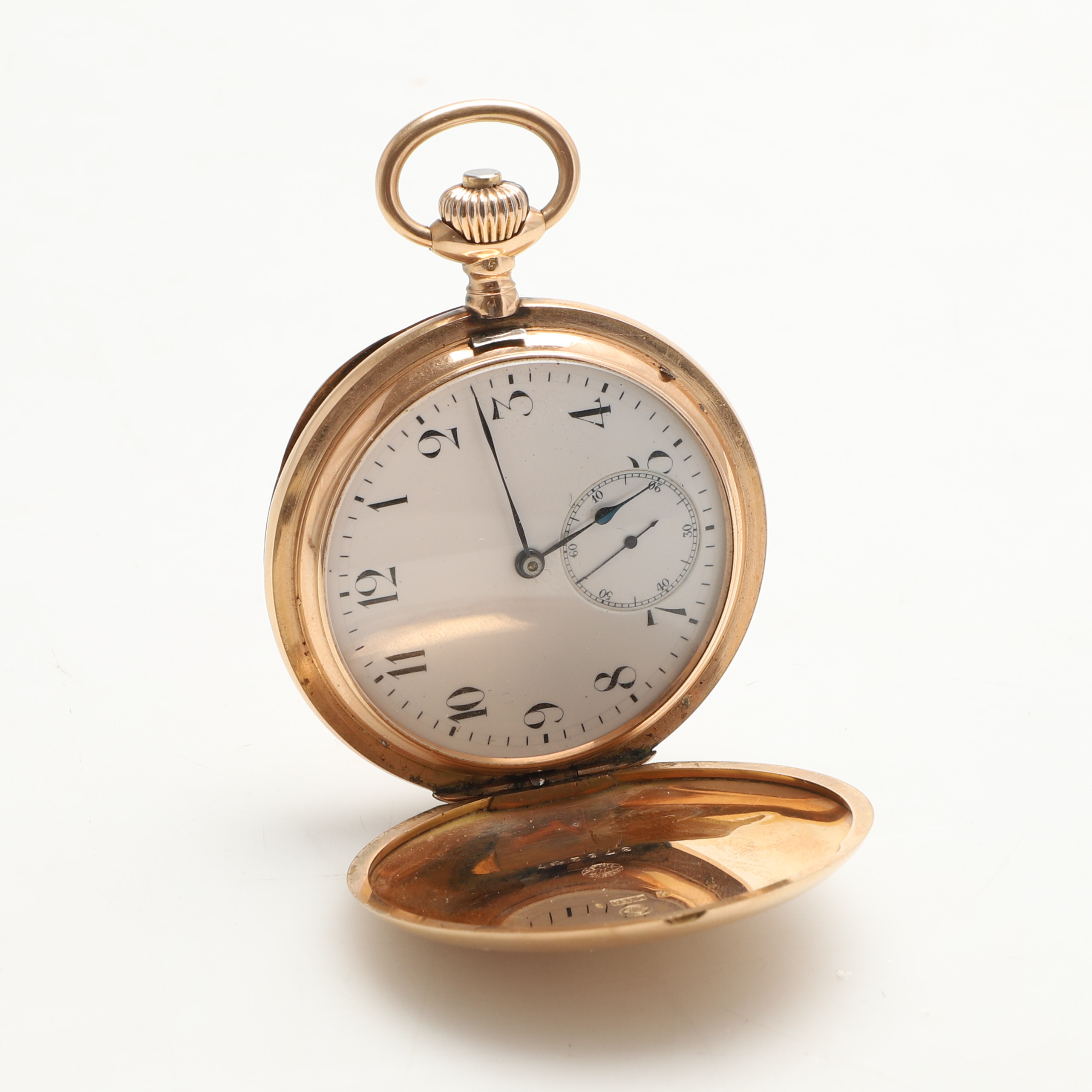 SAVONETT, fickur, 14K guld IWC. Vikt ca 102,2 gram.