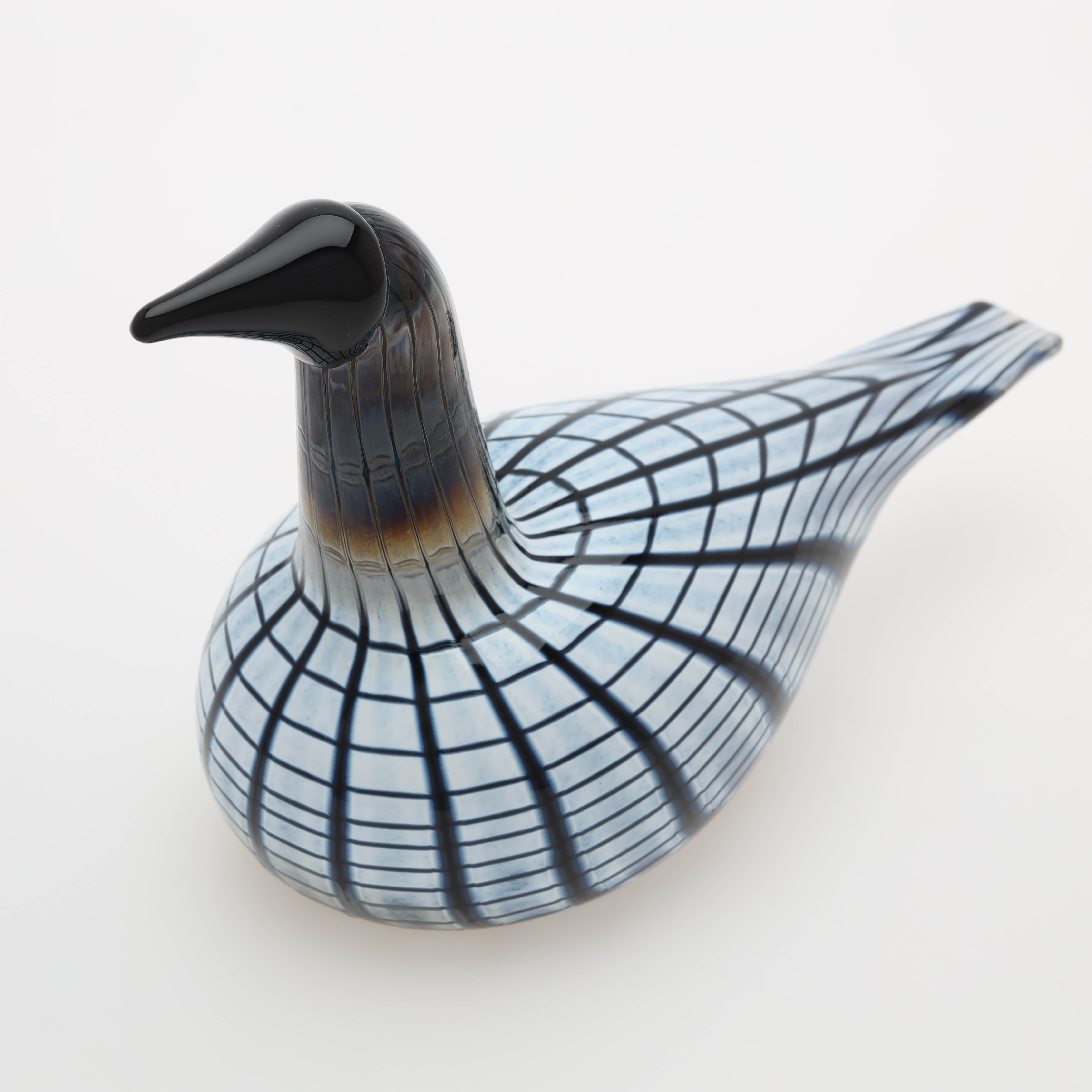 OIVA TOIKKA. figurin, fågel, glas, signerad O Toikka, Nuutajärvi, etikettmärkt Iittala, FInland.