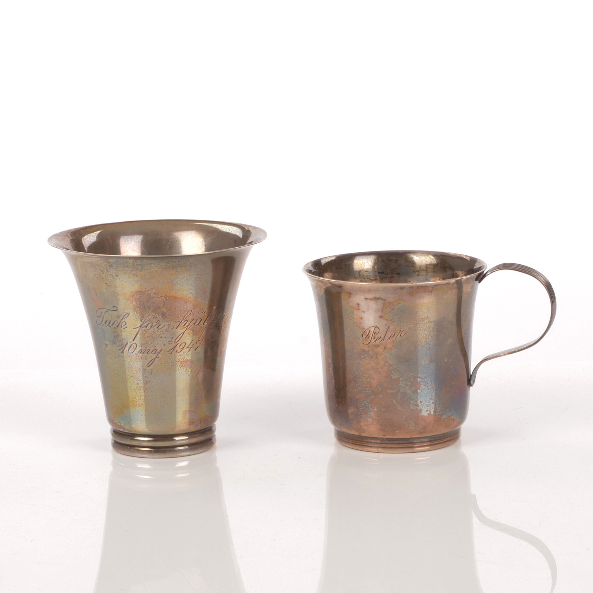 POKAL OCH MUGG, silver.