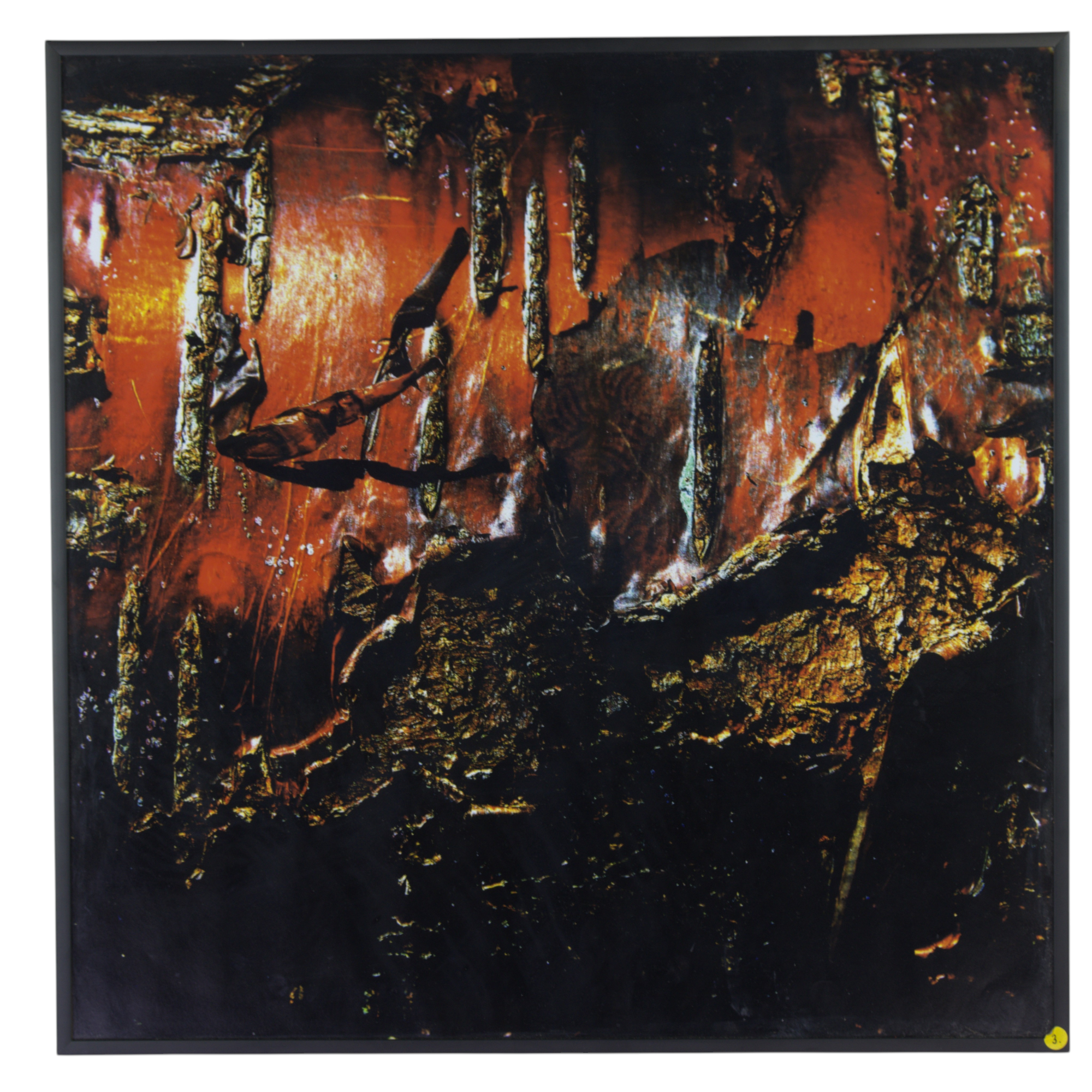 TORSTEN NILSSON. Tryck, "Part of Hell", signerad a tergo.
