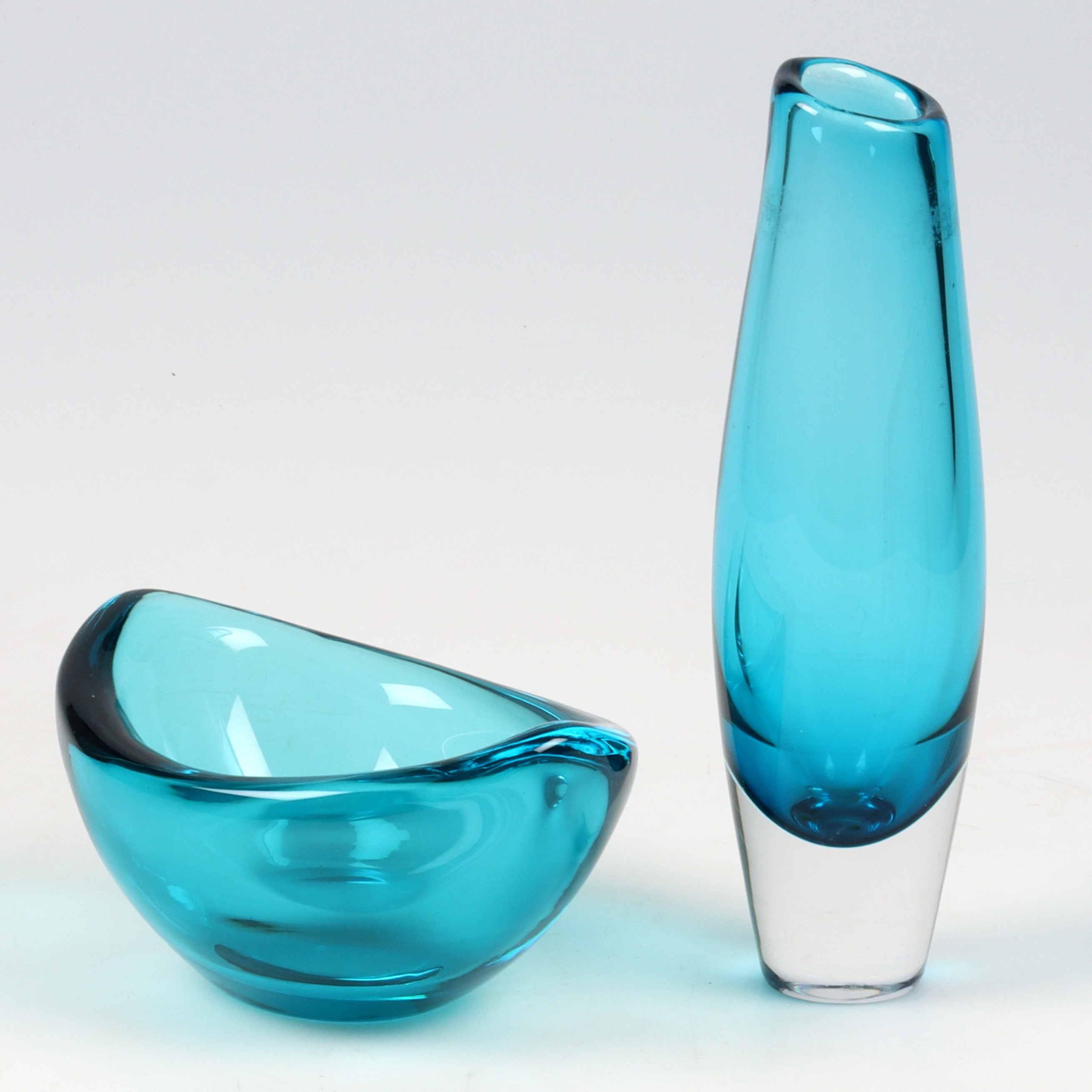 SVEN PALMQVIST. Vas, Skål, glas, Orrefors.