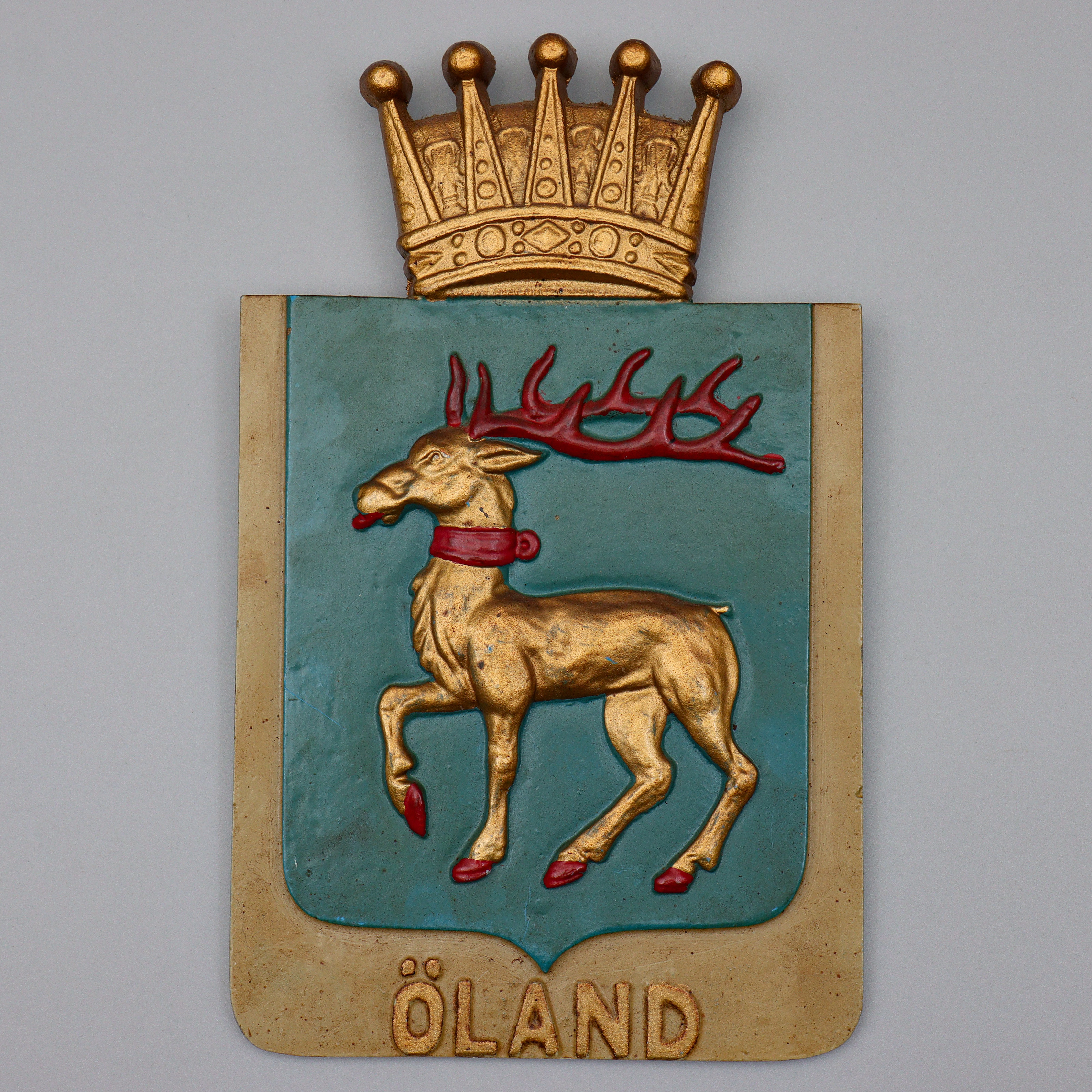 LANDSKAPSVAPEN "ÖLAND" METALL.