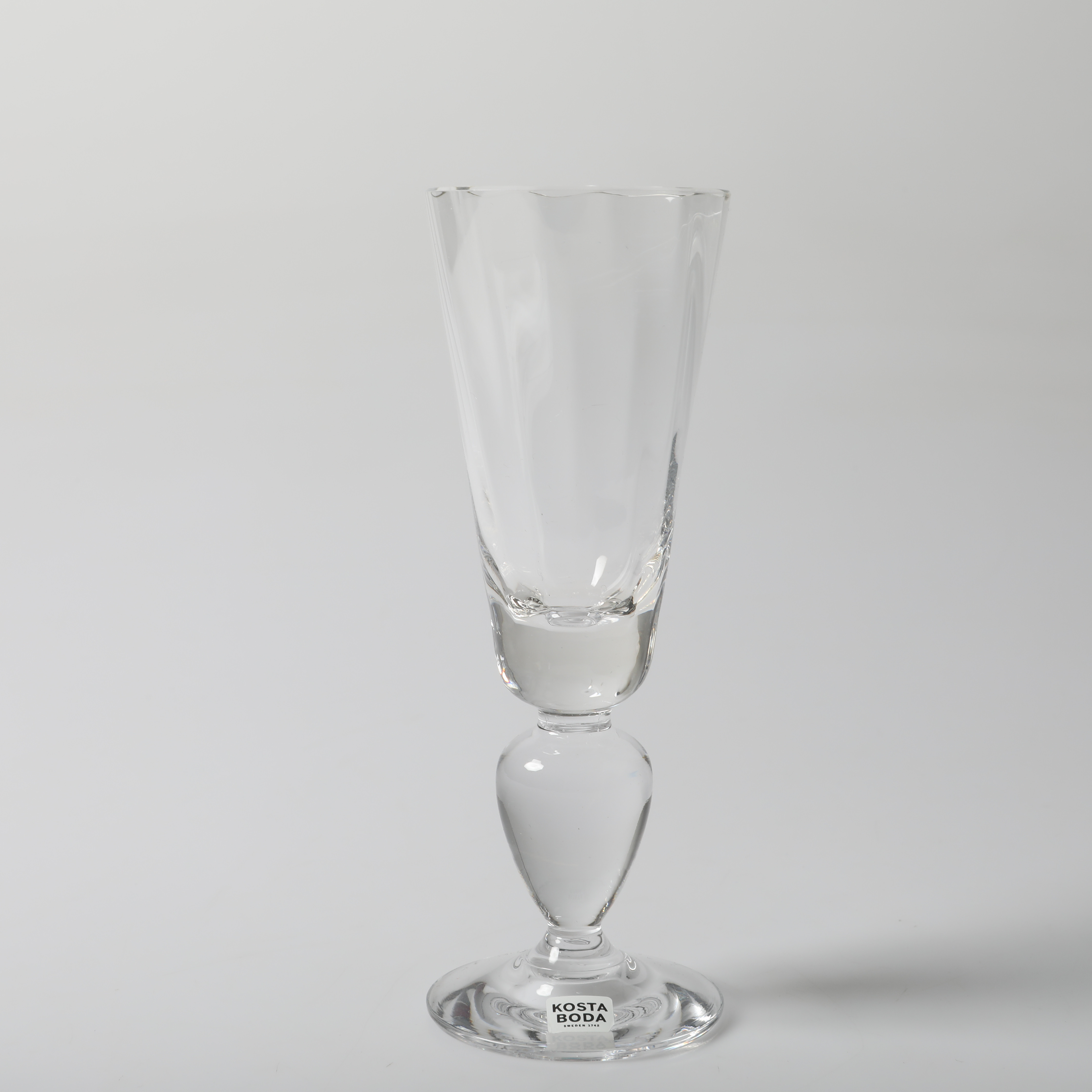 GÖRAN WÄRFF. SNAPSGLAS, 14 stycken, "Linné", Kosta Boda.