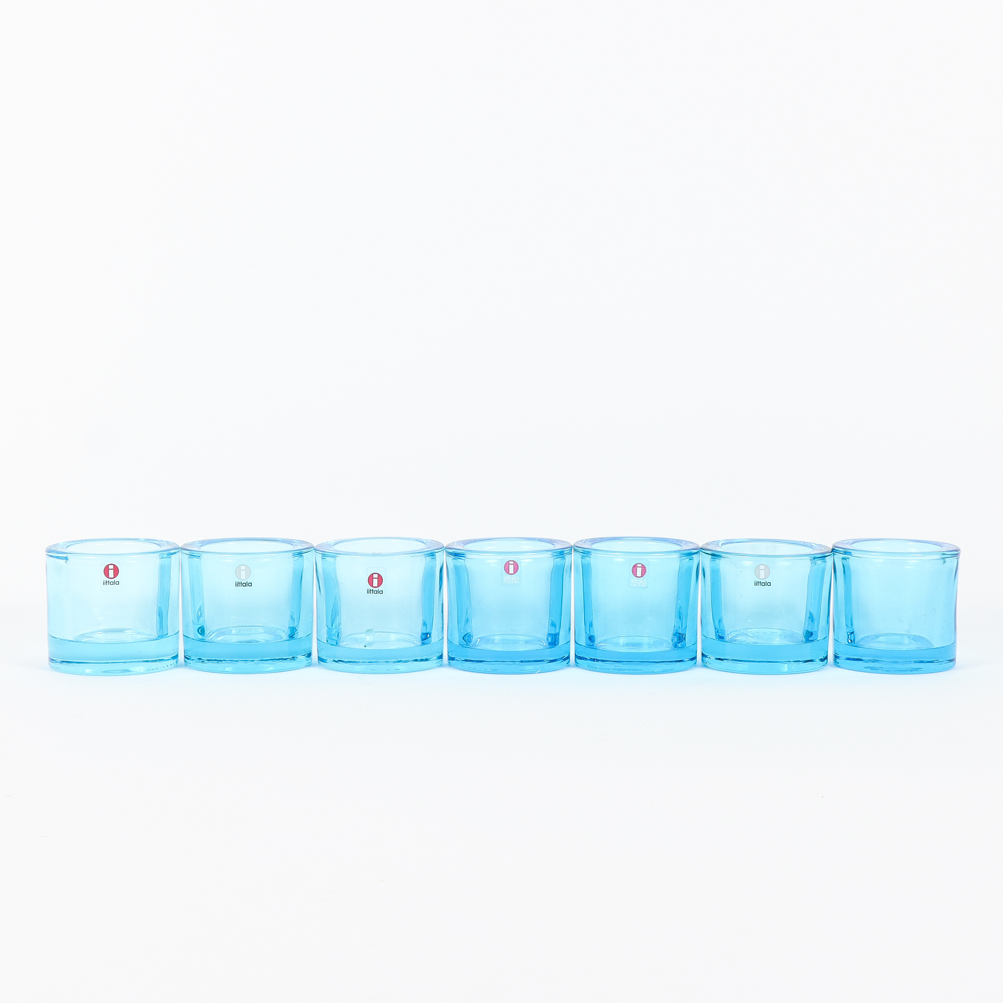 LJUSLYKTOR 7 stycken, Iittala, Kivi, Heikki Orvola.