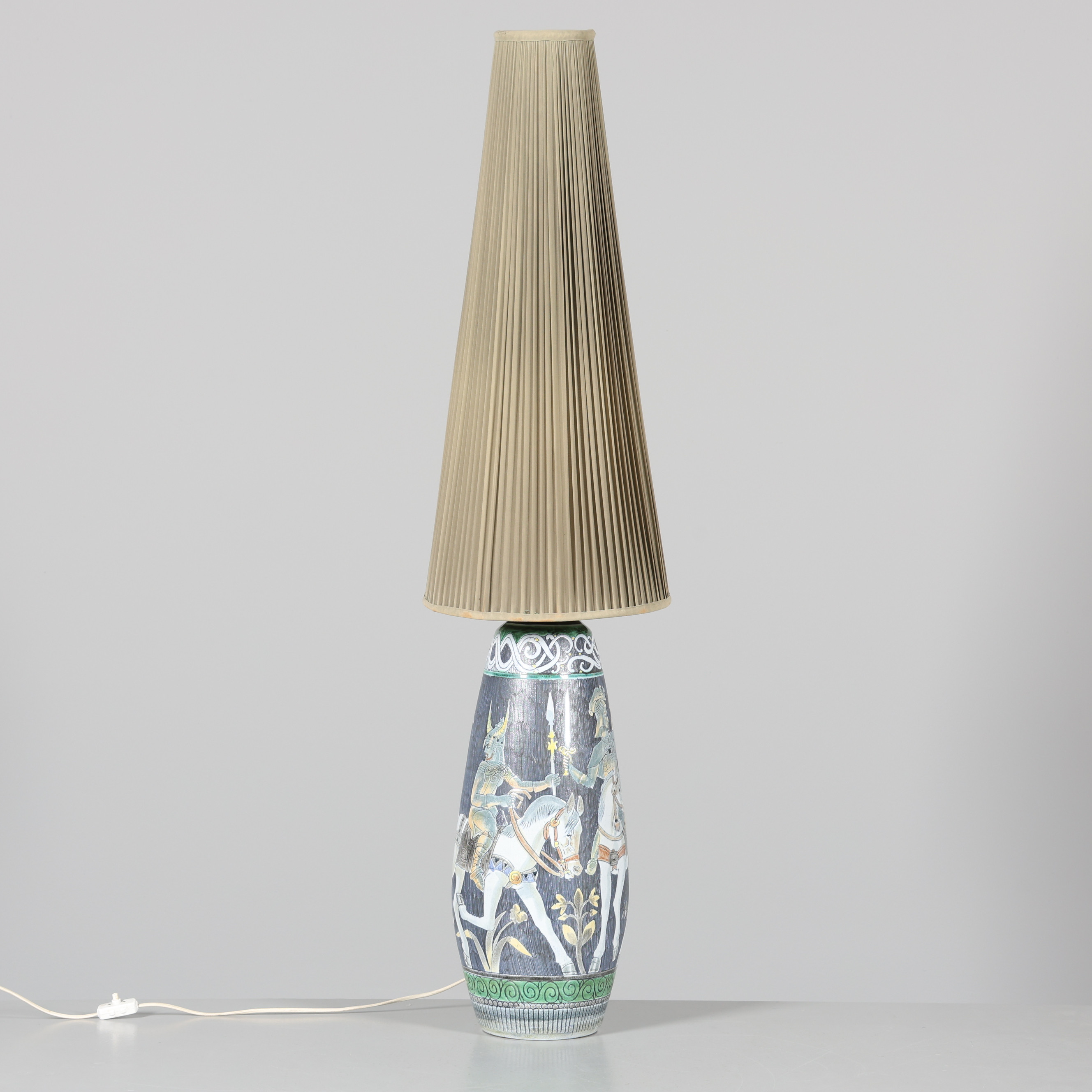 GOLVLAMPA, Keramik, Tilgmans.