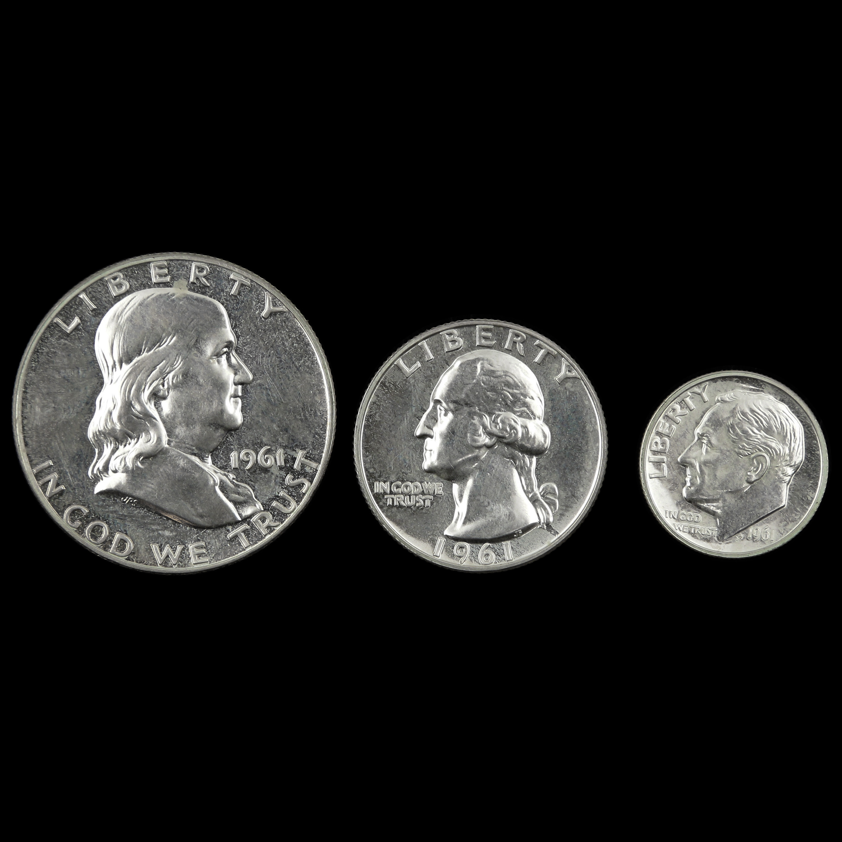3 SILVERMYNT, USA, FINSILVER (900 SILVER).
