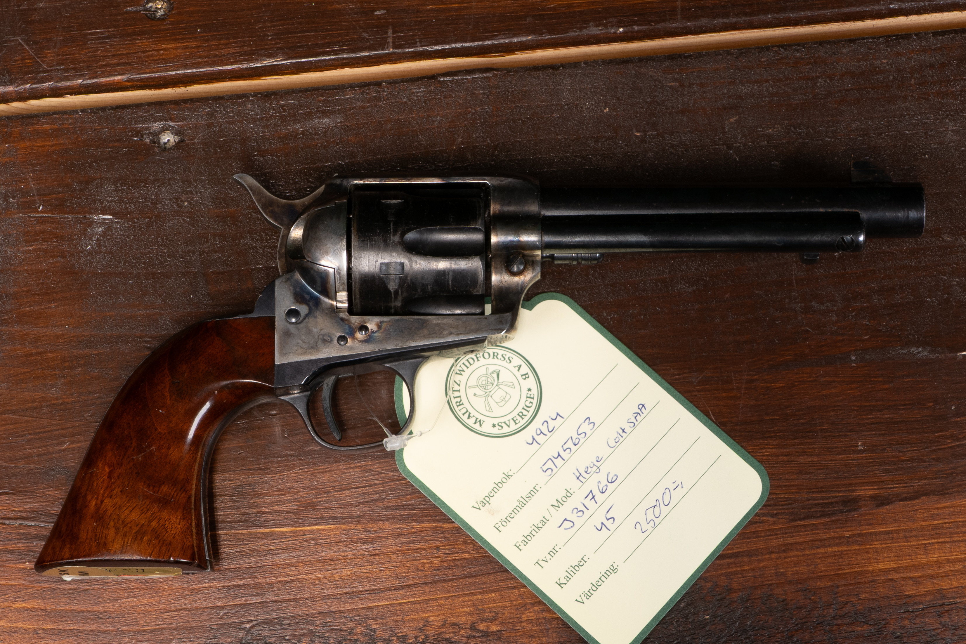 Hege Uberti Colt SAA 1873 kal. 45 #J31766 SE2215973.