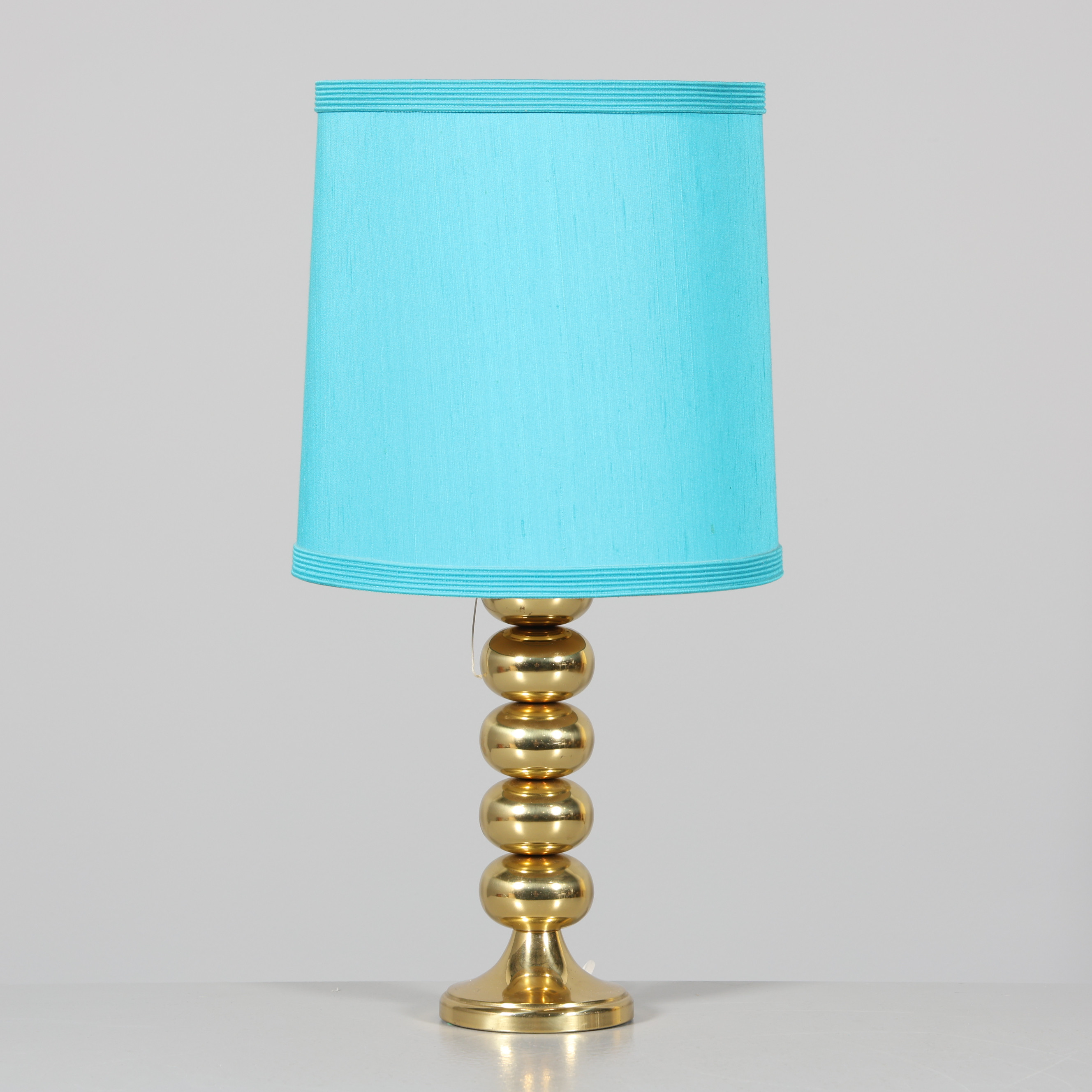UNO DAHLÉN. BORDSLAMPA, metall, 1900-tal, Aneta.