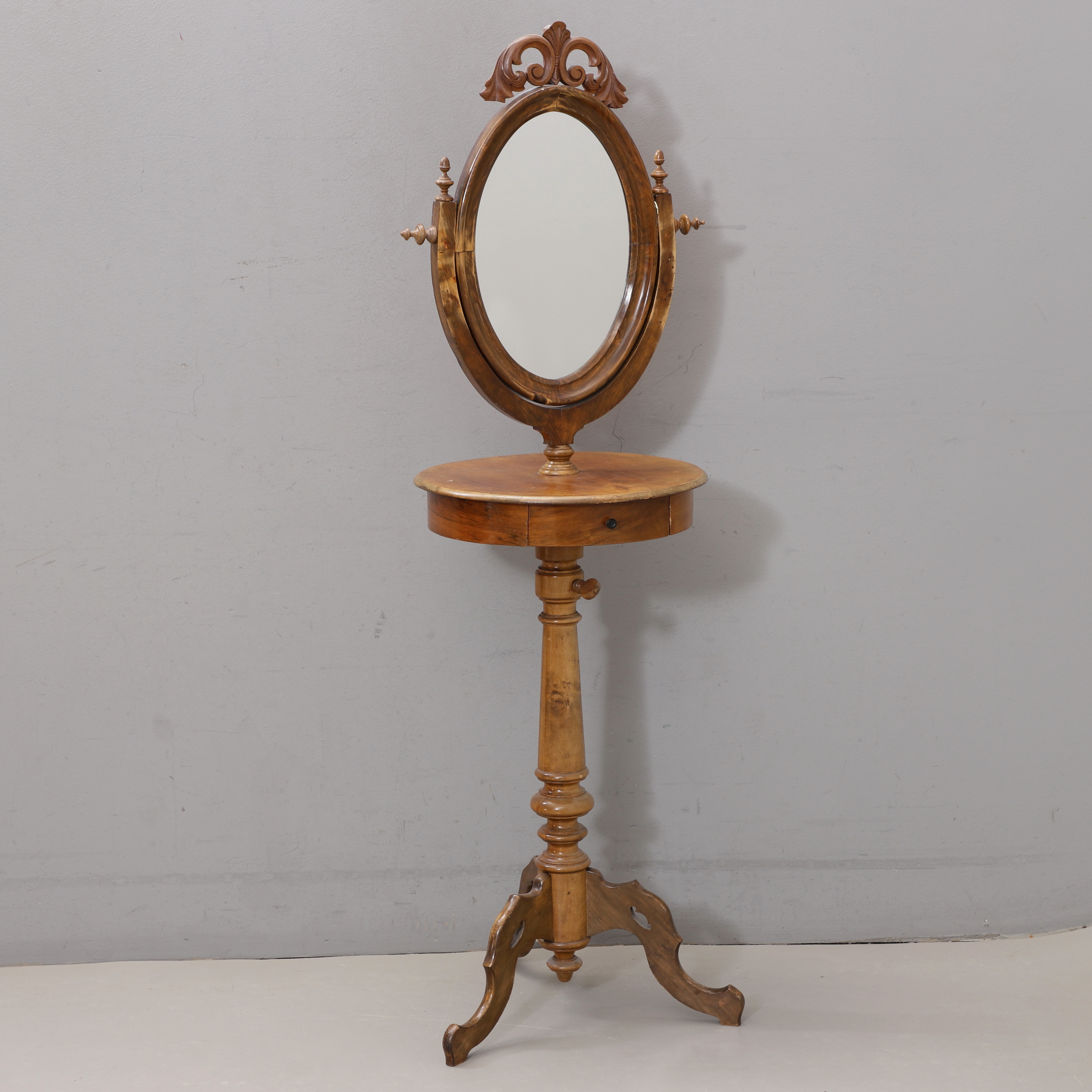 RAKSPEGEL, mahogny, 1800-tal.