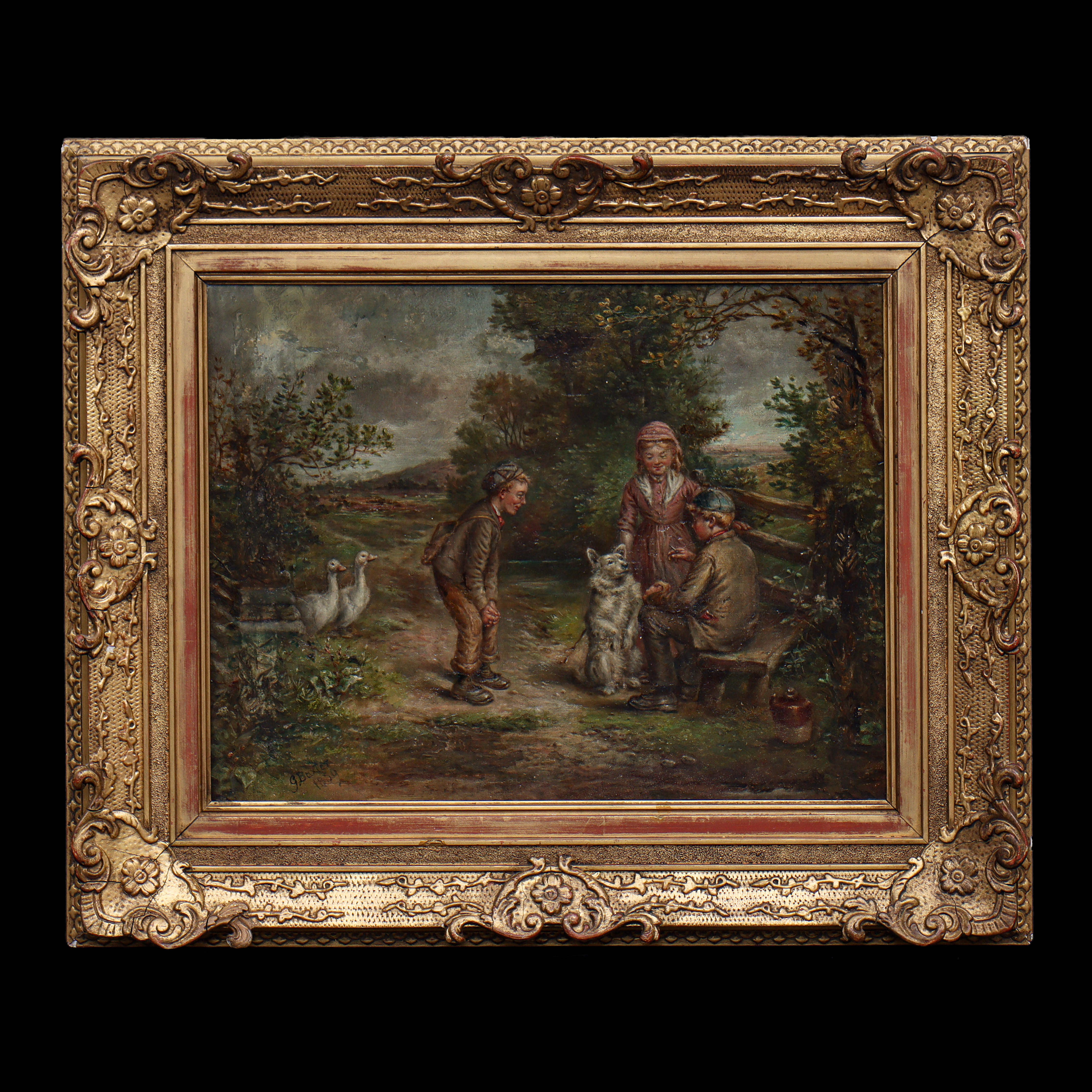 GEORGE BAXTER (1804–1867) BAXTER-TRYCK (OLJETRYCK).