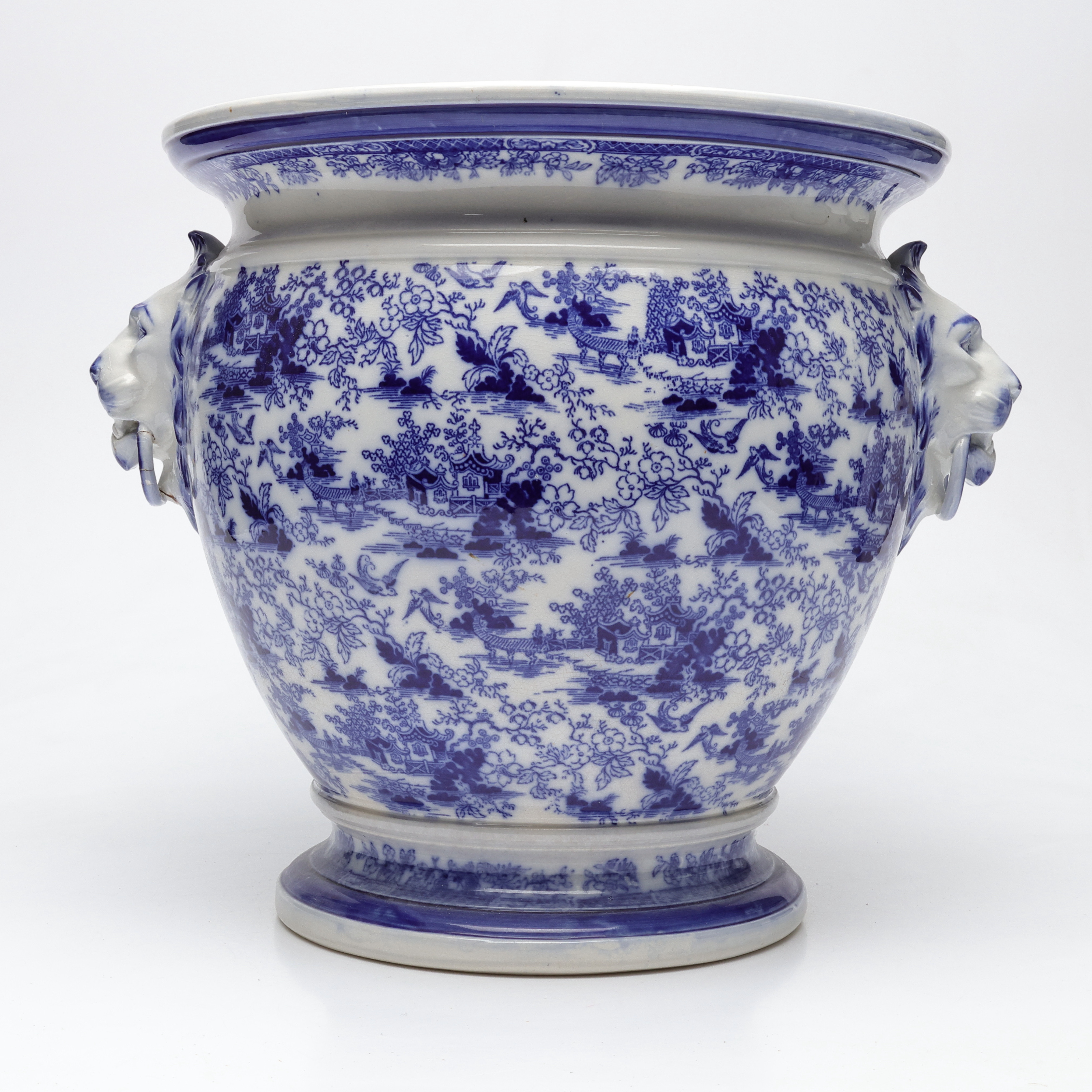 YTTERFODER, flintsgods, Gustavsberg, 1800/1900-tal.