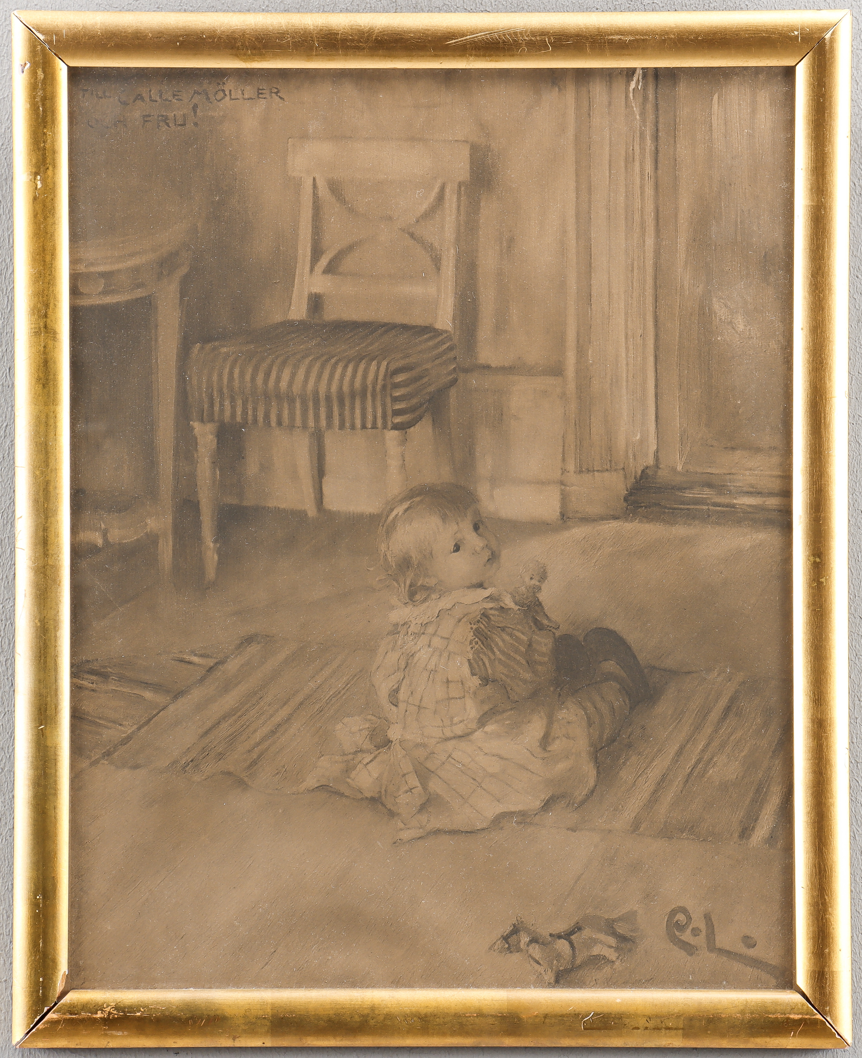 ÄLDRE TRYCK Carl Larsson.