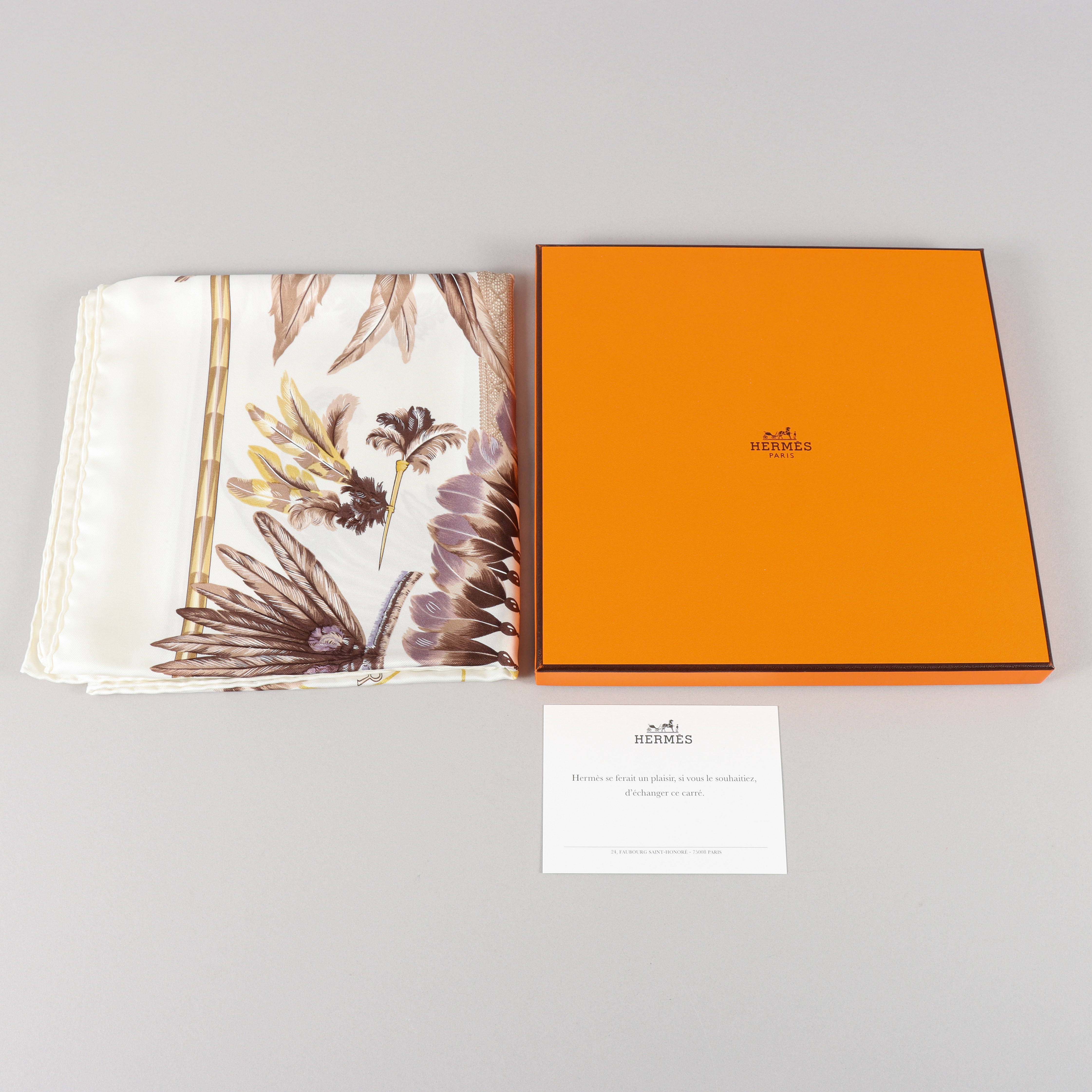 HERMÈS, "Brazil", scarf.