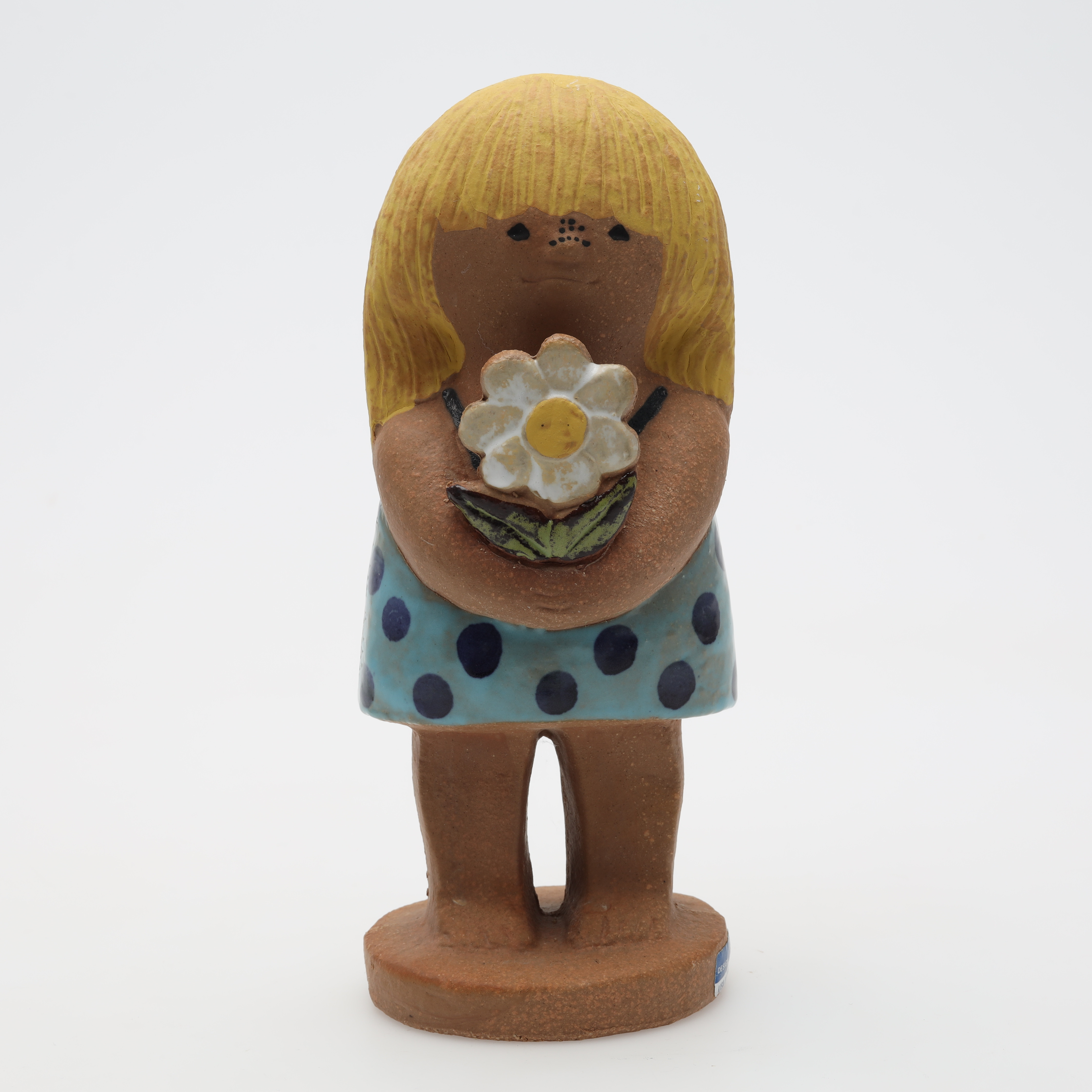 LISA LARSON. FIGURIN "Eva" Stengods. Gustavsberg.