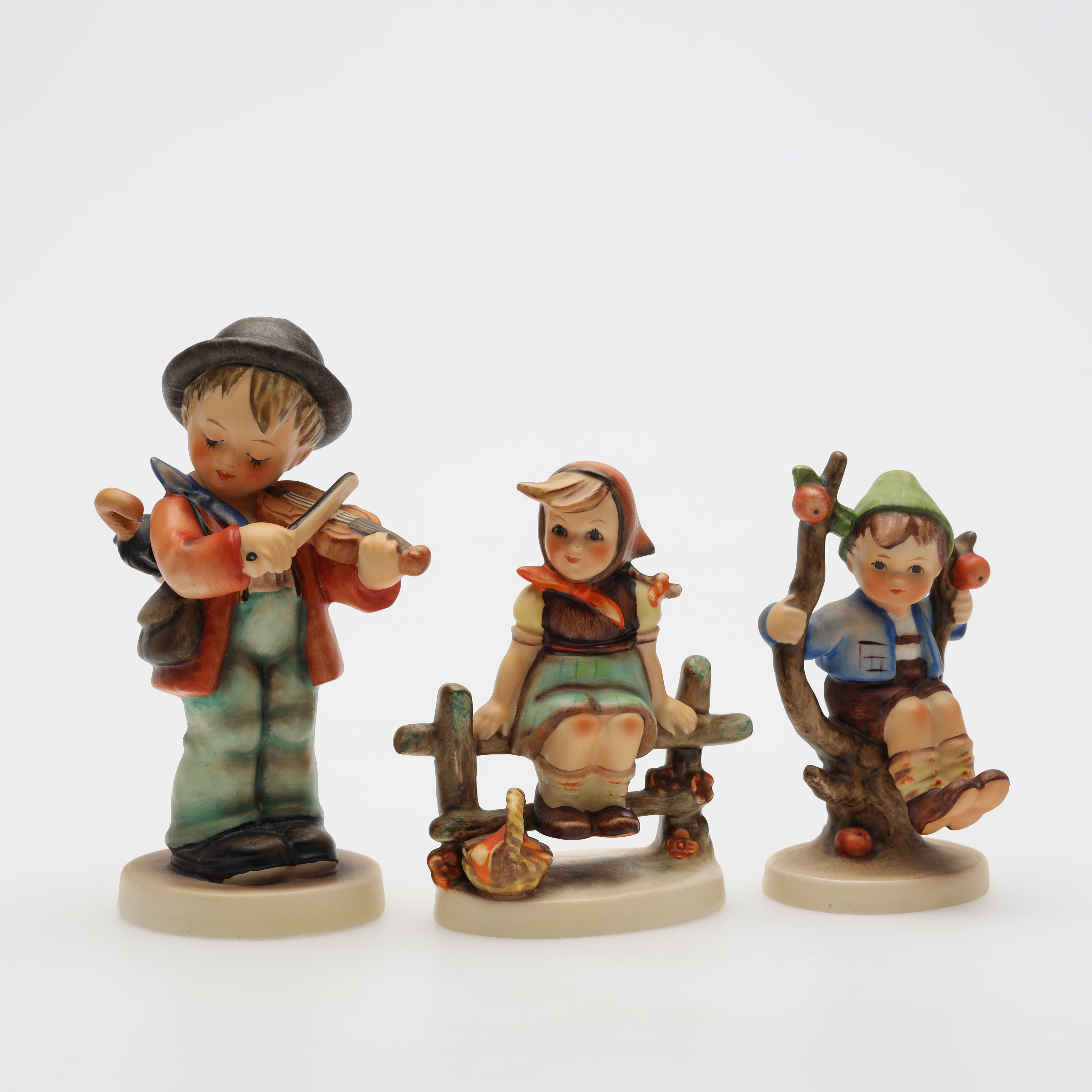 FIGURINER 3 st Hummel, goebel, Tyskland.