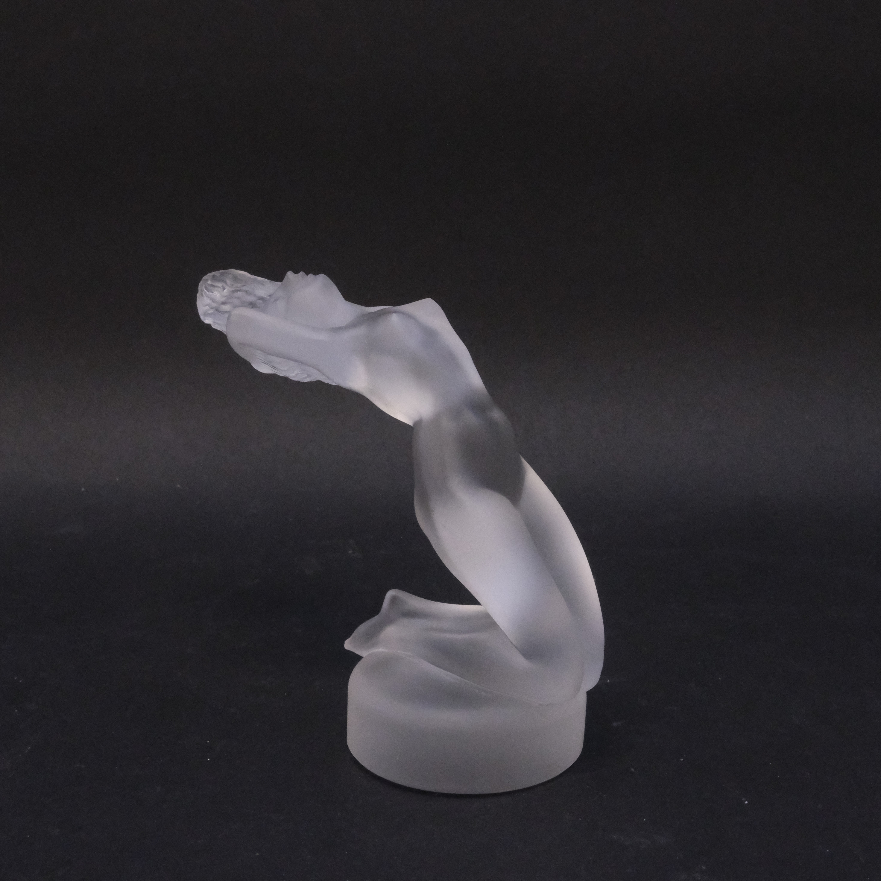 LALIQUE, FIGURIN, "CHRYSIS".