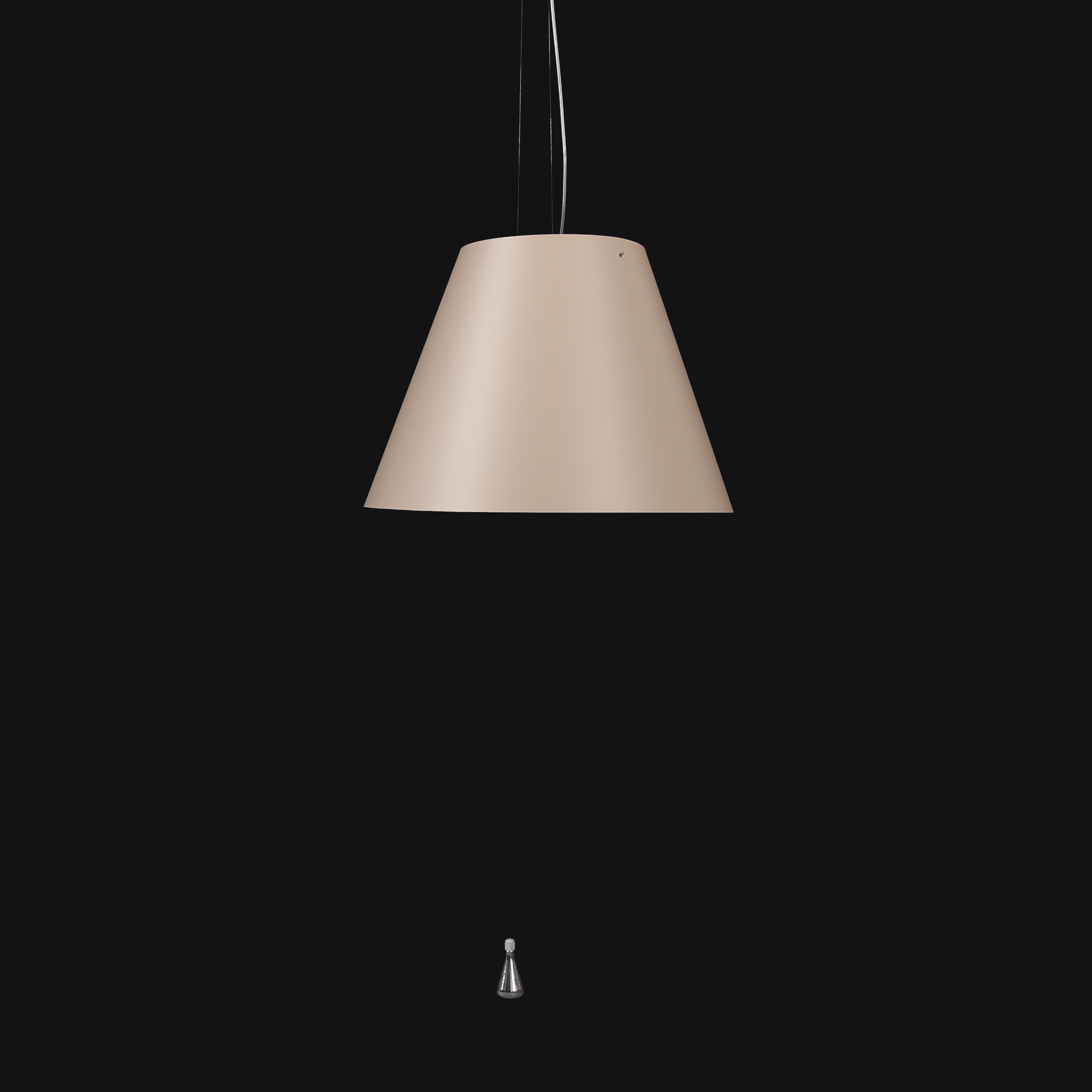 TAKLAMPA, "Costanza D 13 sas" Softskin, design Paolo Rizzatto, Luceplan, Italien.