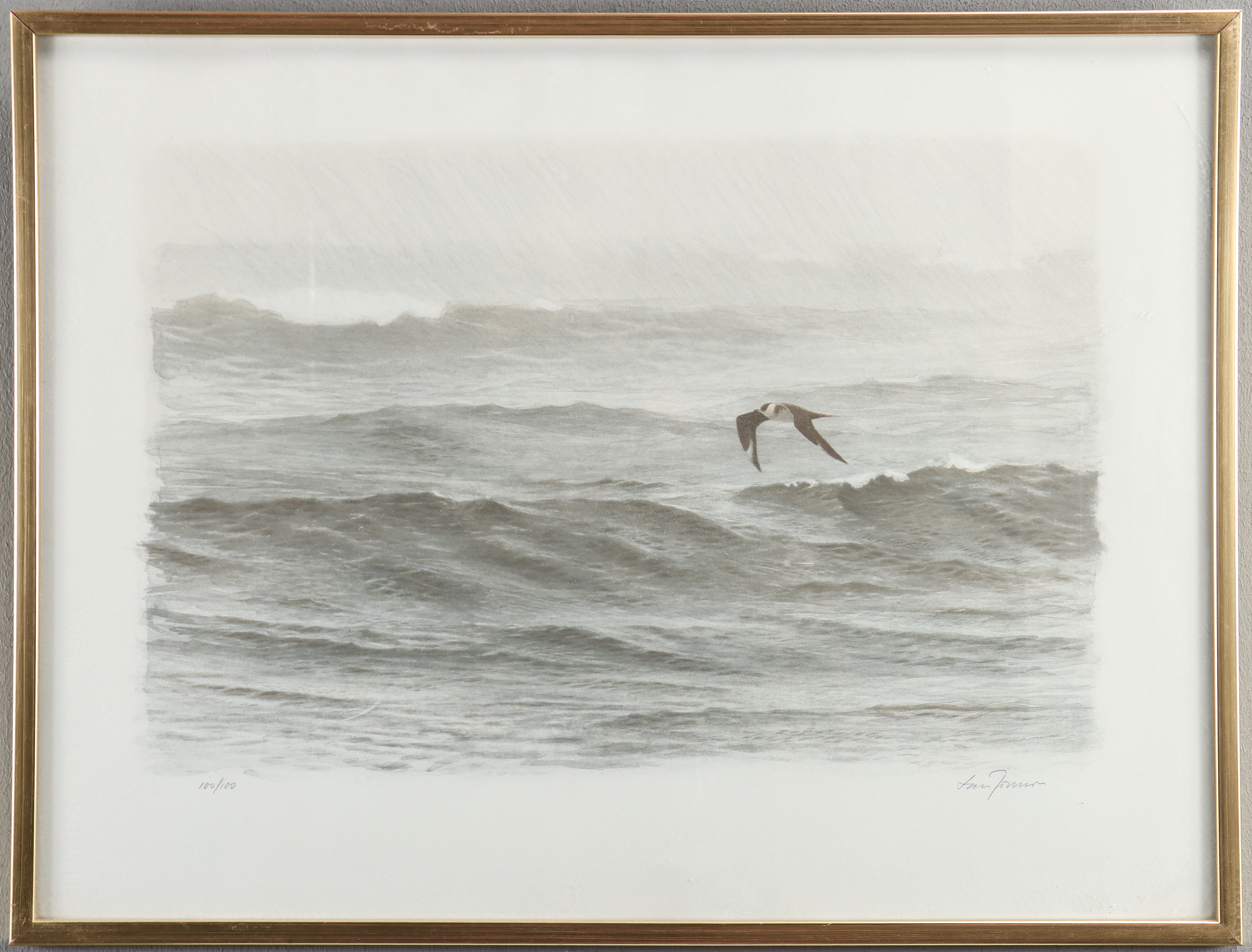 LARS JONSSON. Litografi 100/100, signerad.