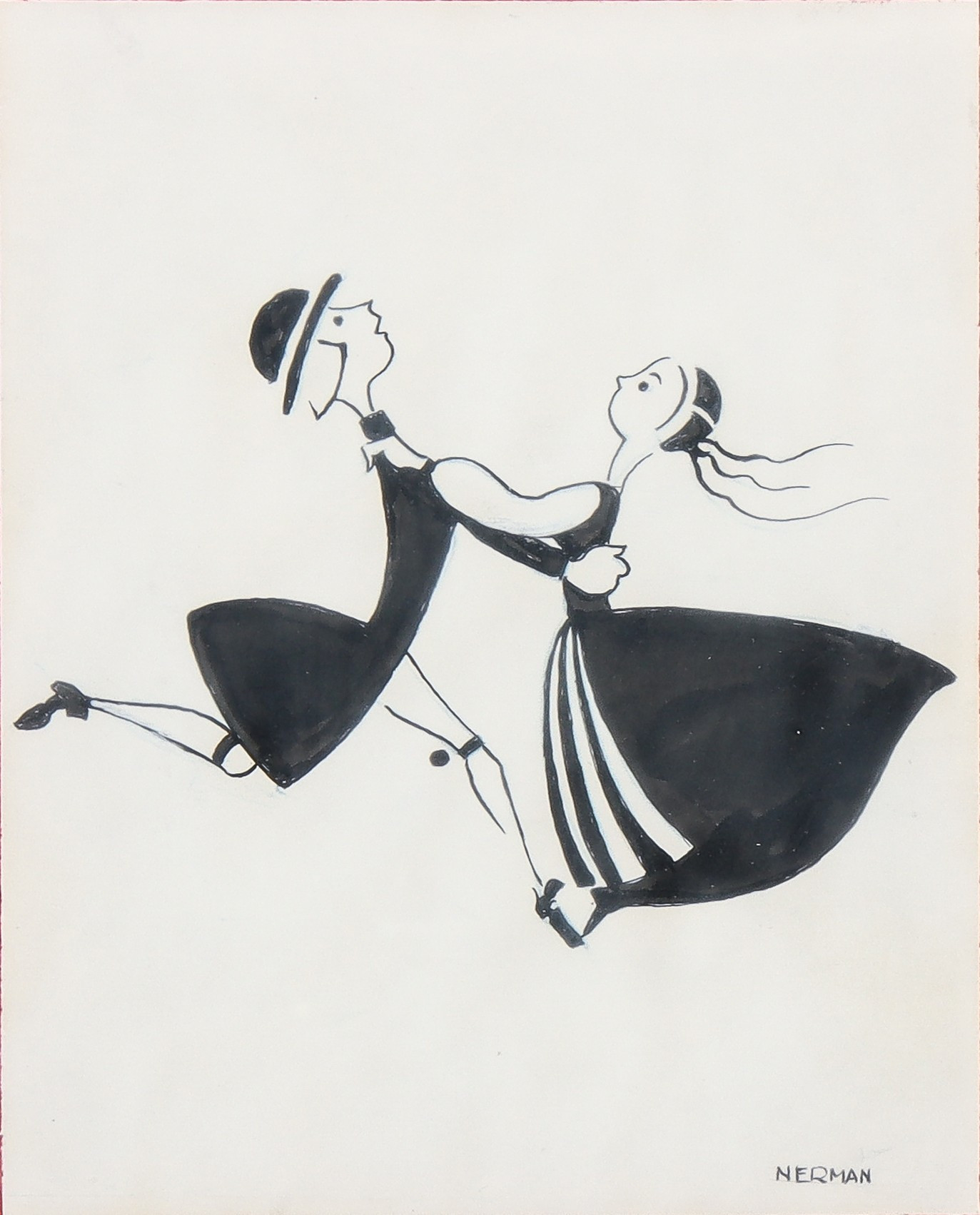 EINAR NERMAN. "Folkdans".