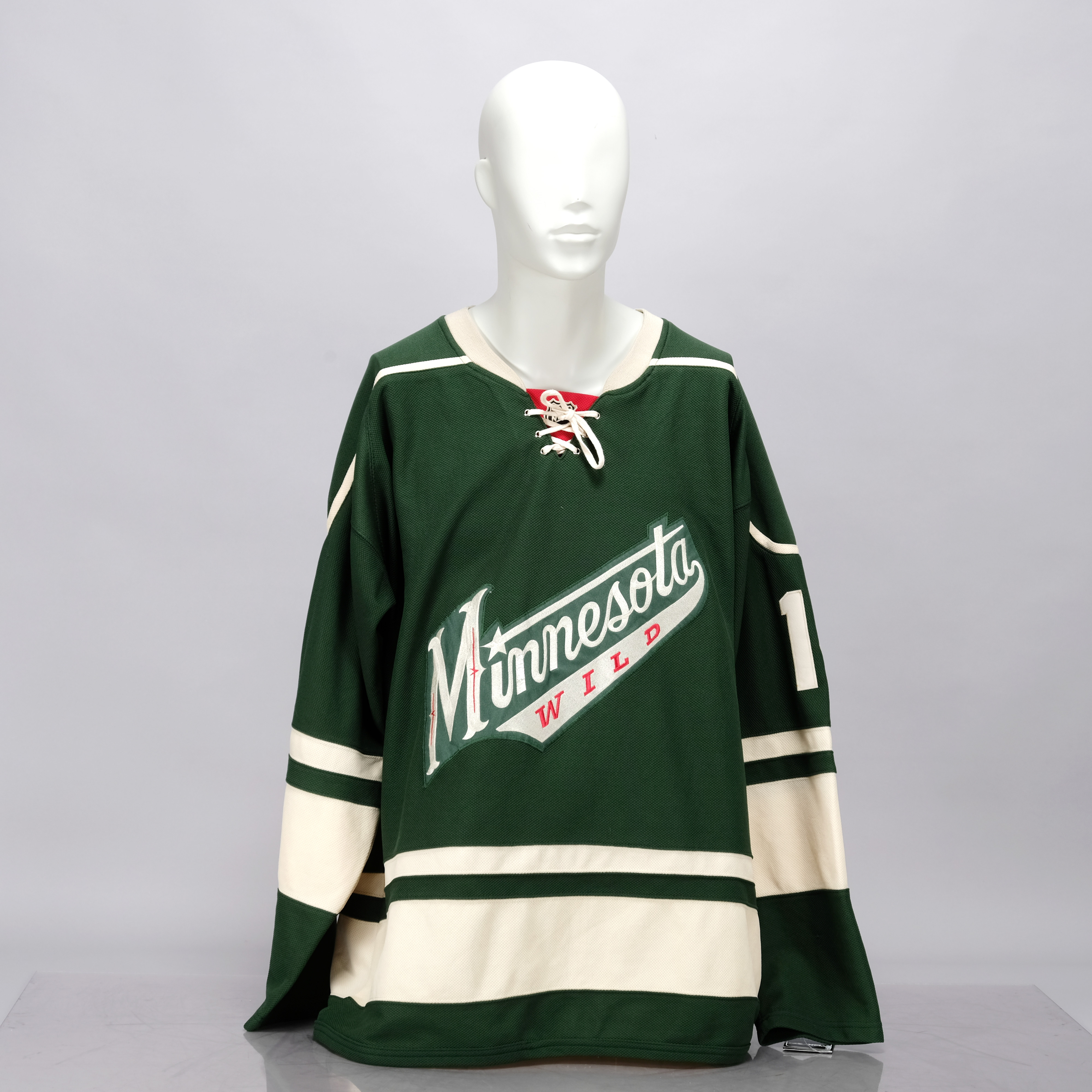 MARTIN HAVLÁT. Hockeytröja, Minnesota Wild, Spelarnummer 14, Signerad.