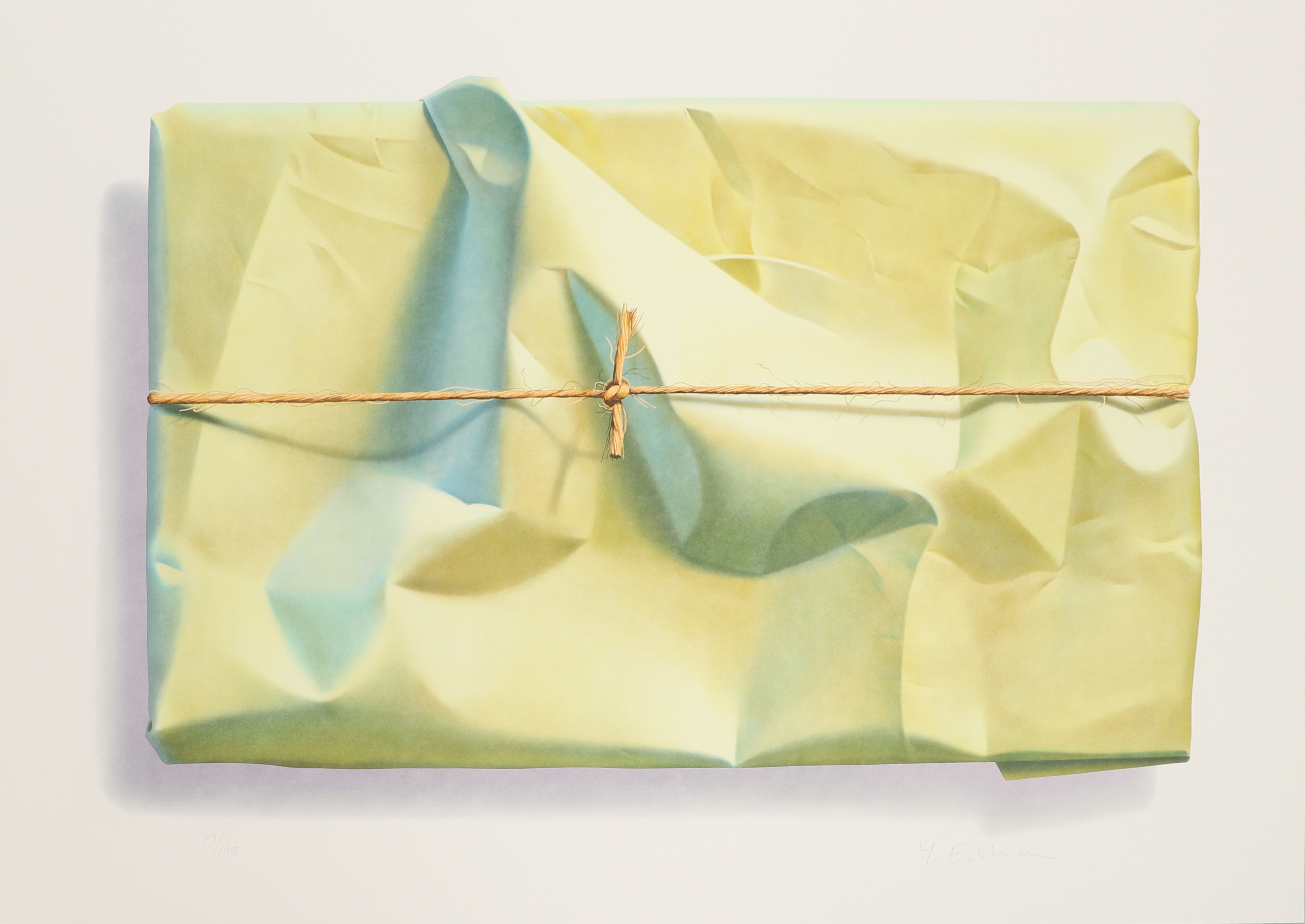 YRJÖ EDELMANN. "Stringed Case of Lemons 1", litografi, signerad och numrerad 73/199.